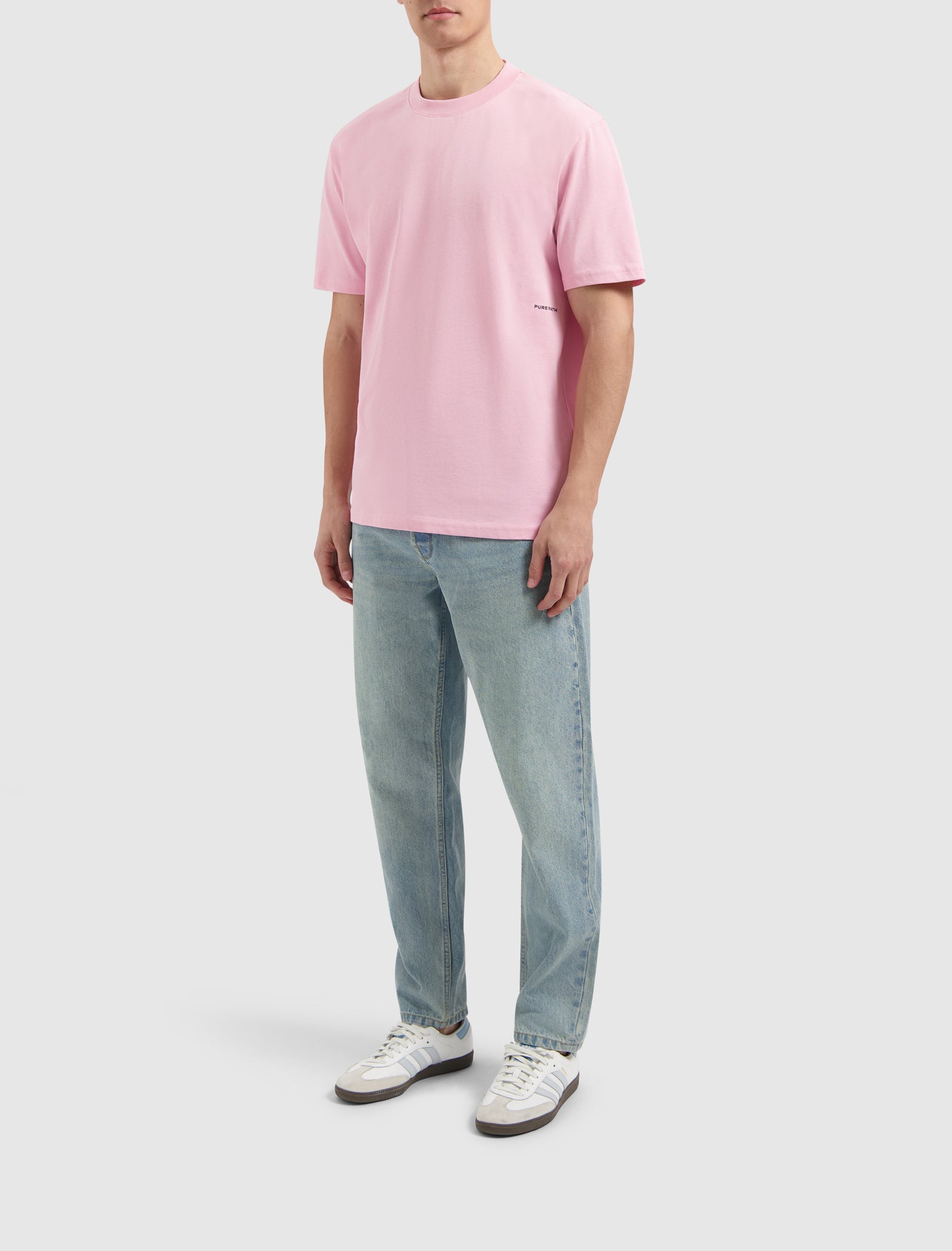 Tropical Escape T-shirt | Baby Pink