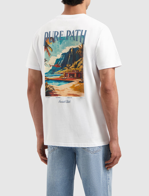 Luxury Retreat T-shirt | White