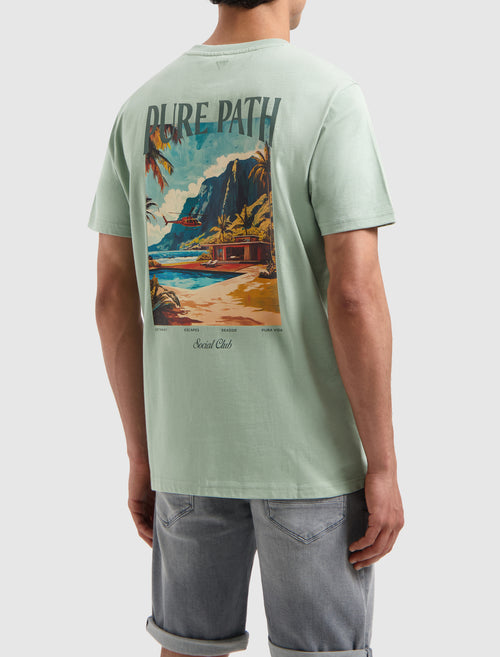 Luxury Retreat T-shirt | Army Green