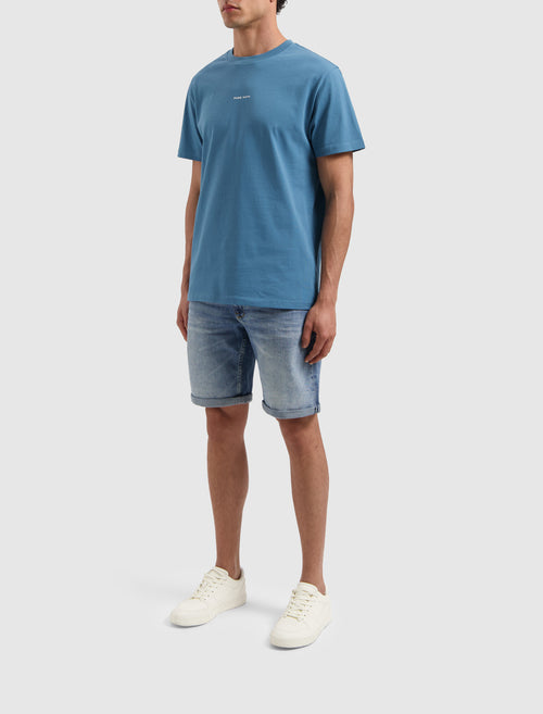 Luxury Retreat T-shirt | Mid Blue