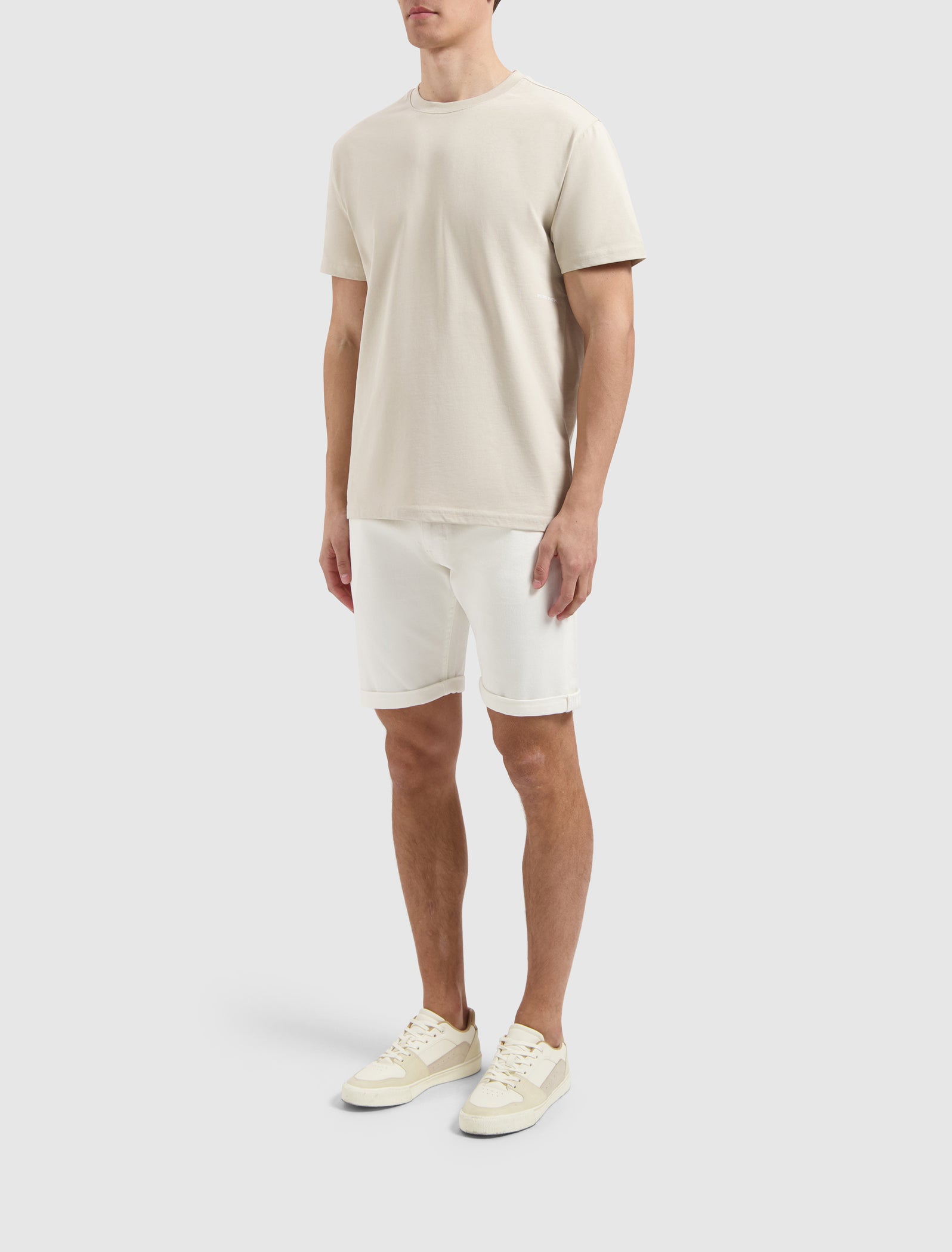 Blurred Logo T-shirt | Sand