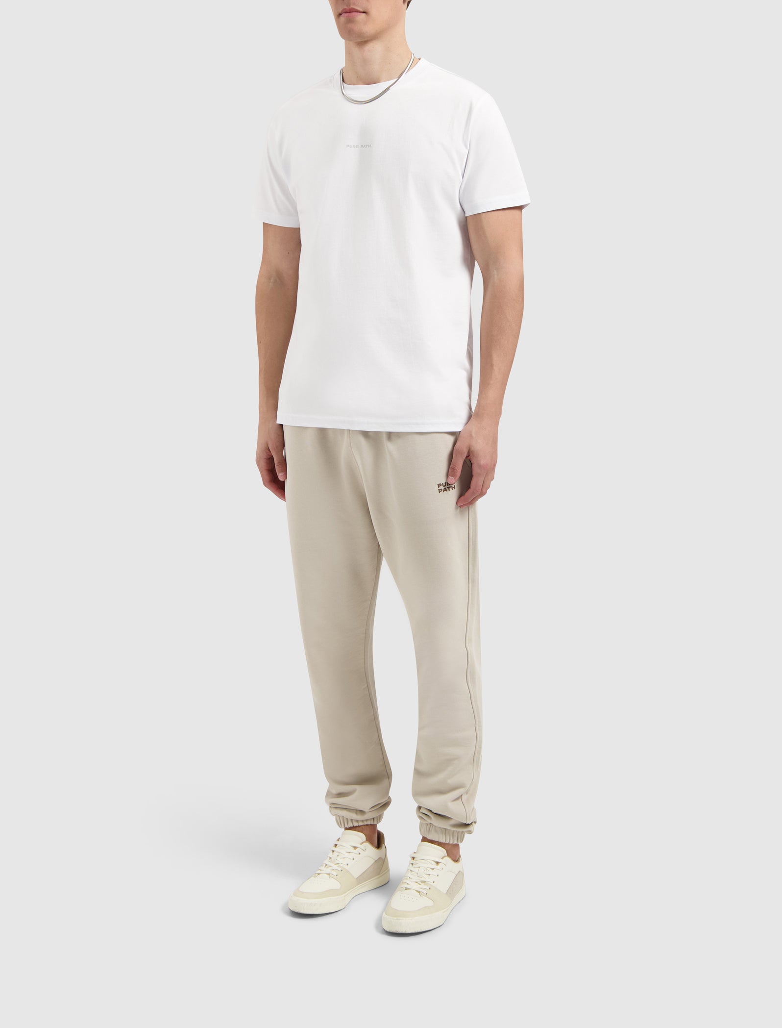 Tonal Triangle T-shirt | White