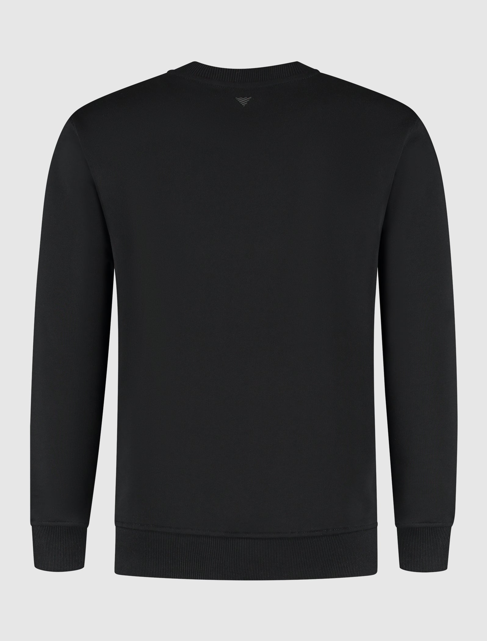 Stacked Logo Sweater | Black