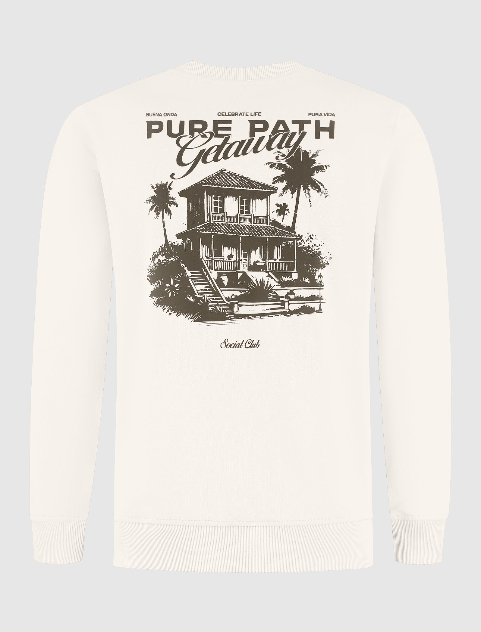 Tropical Escape Sweater | Sand