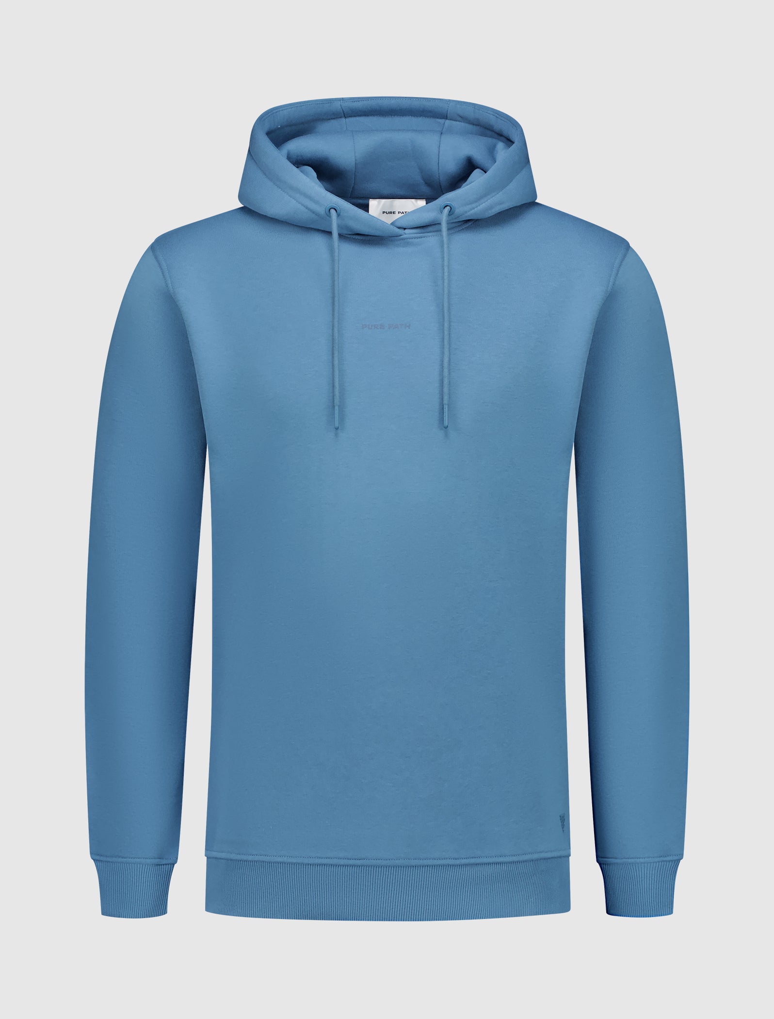Tonal Triangle Hoodie | Mid Blue