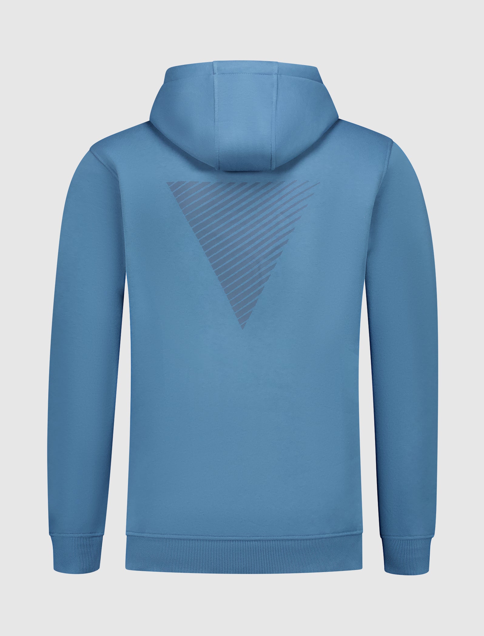 Tonal Triangle Hoodie | Mid Blue