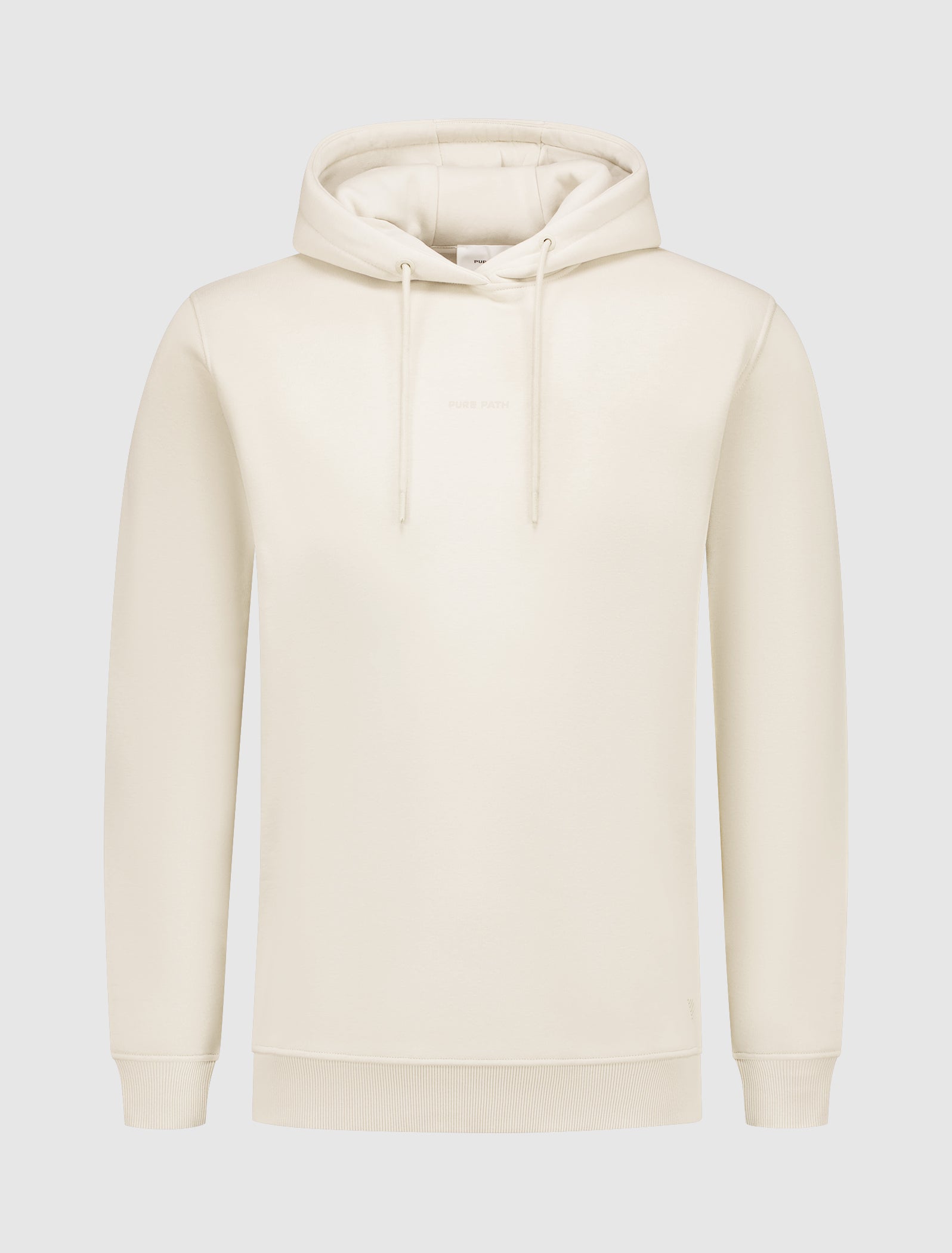 Tonal Triangle Hoodie | Sand