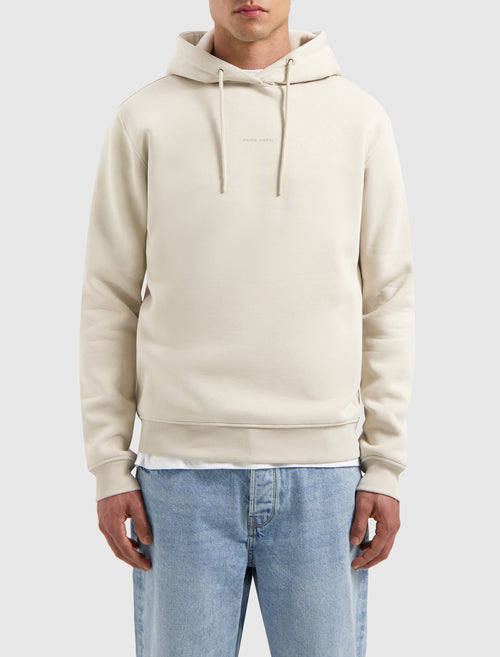 Tonal Triangle Hoodie | Sand