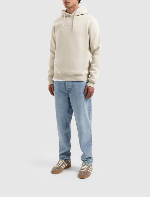 Tonal Triangle Hoodie | Sand