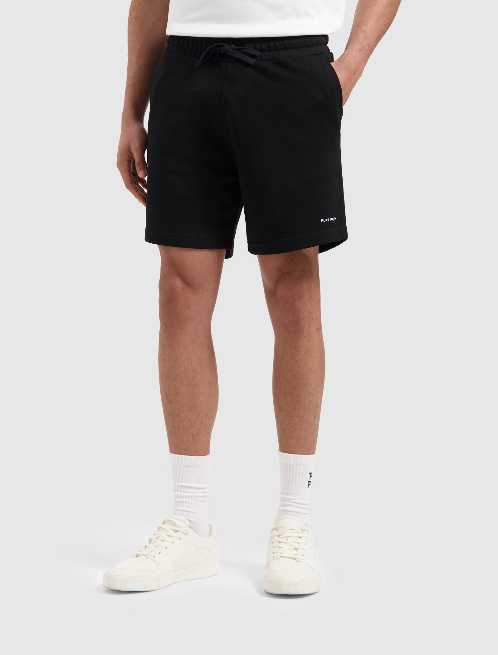 Logo Sweat Shorts | Black