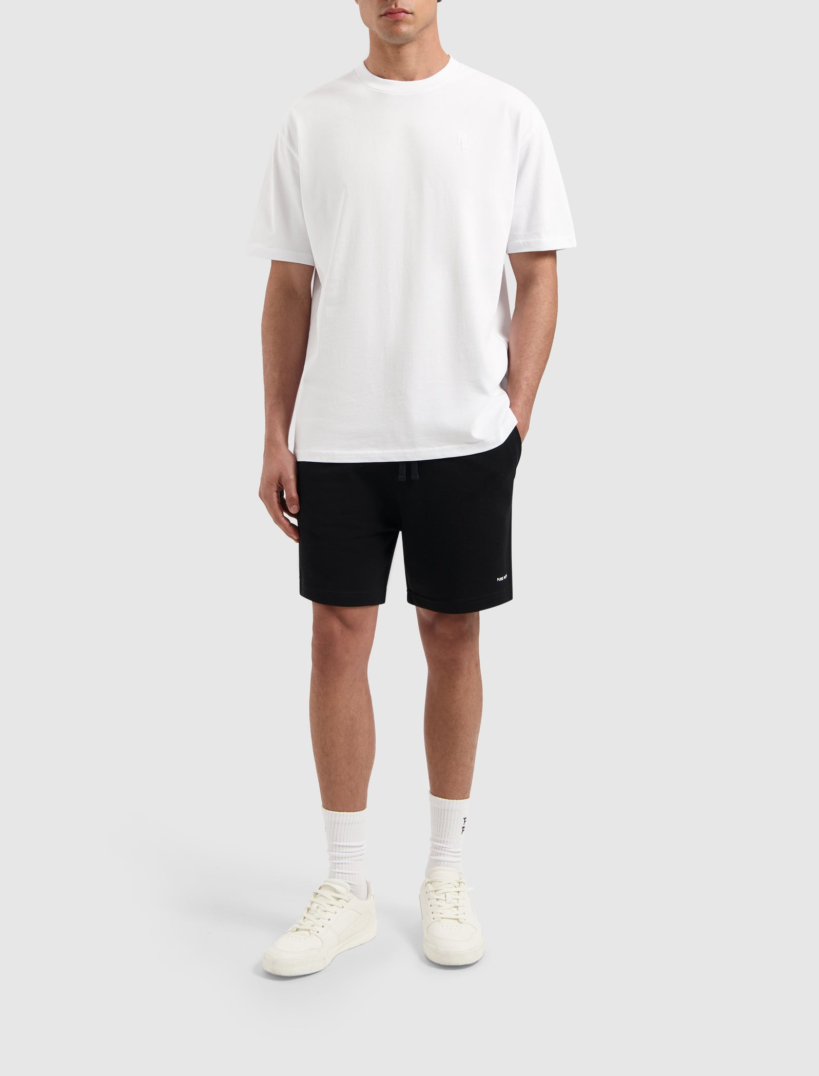 Logo Sweat Shorts | Black