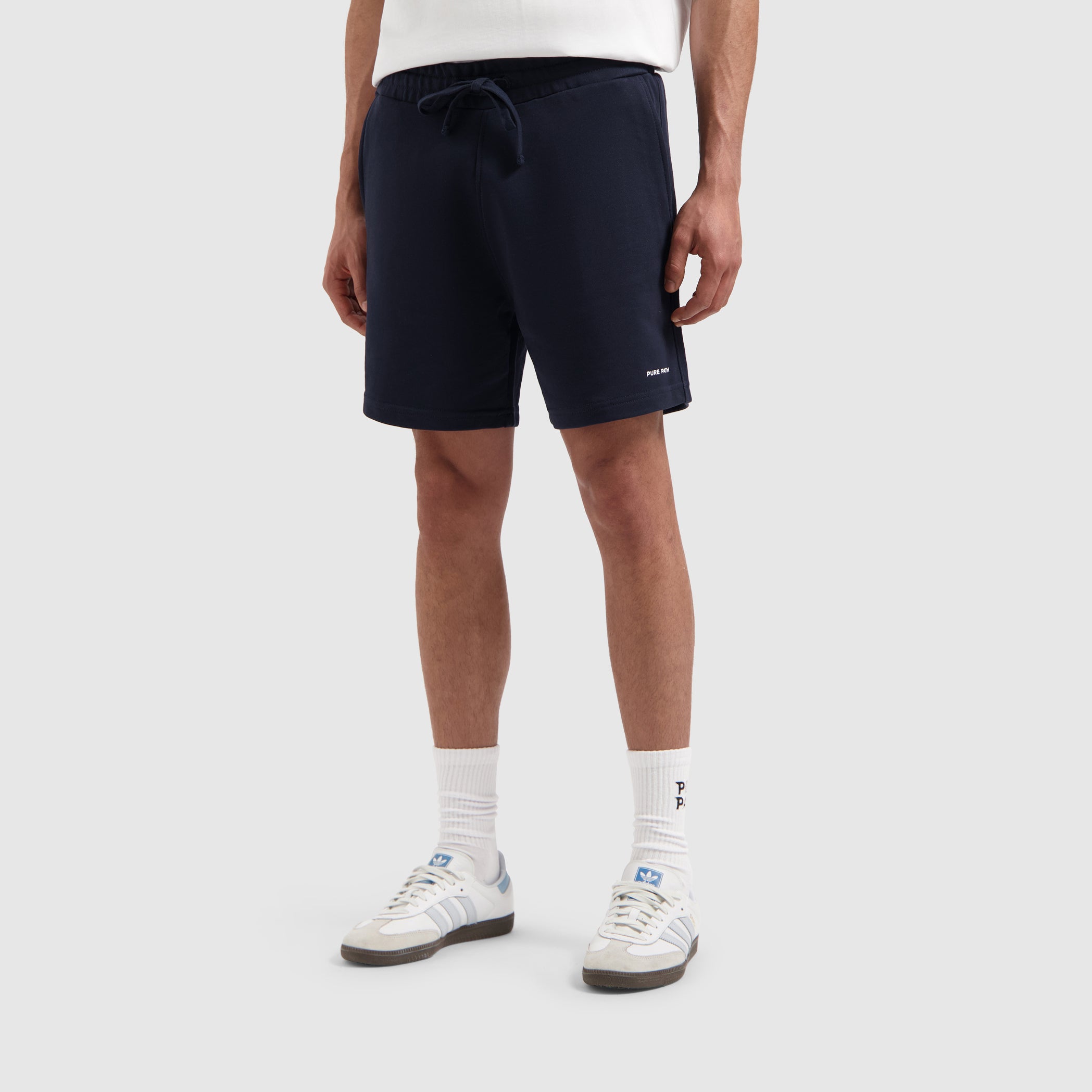 Logo Sweat Shorts | Navy
