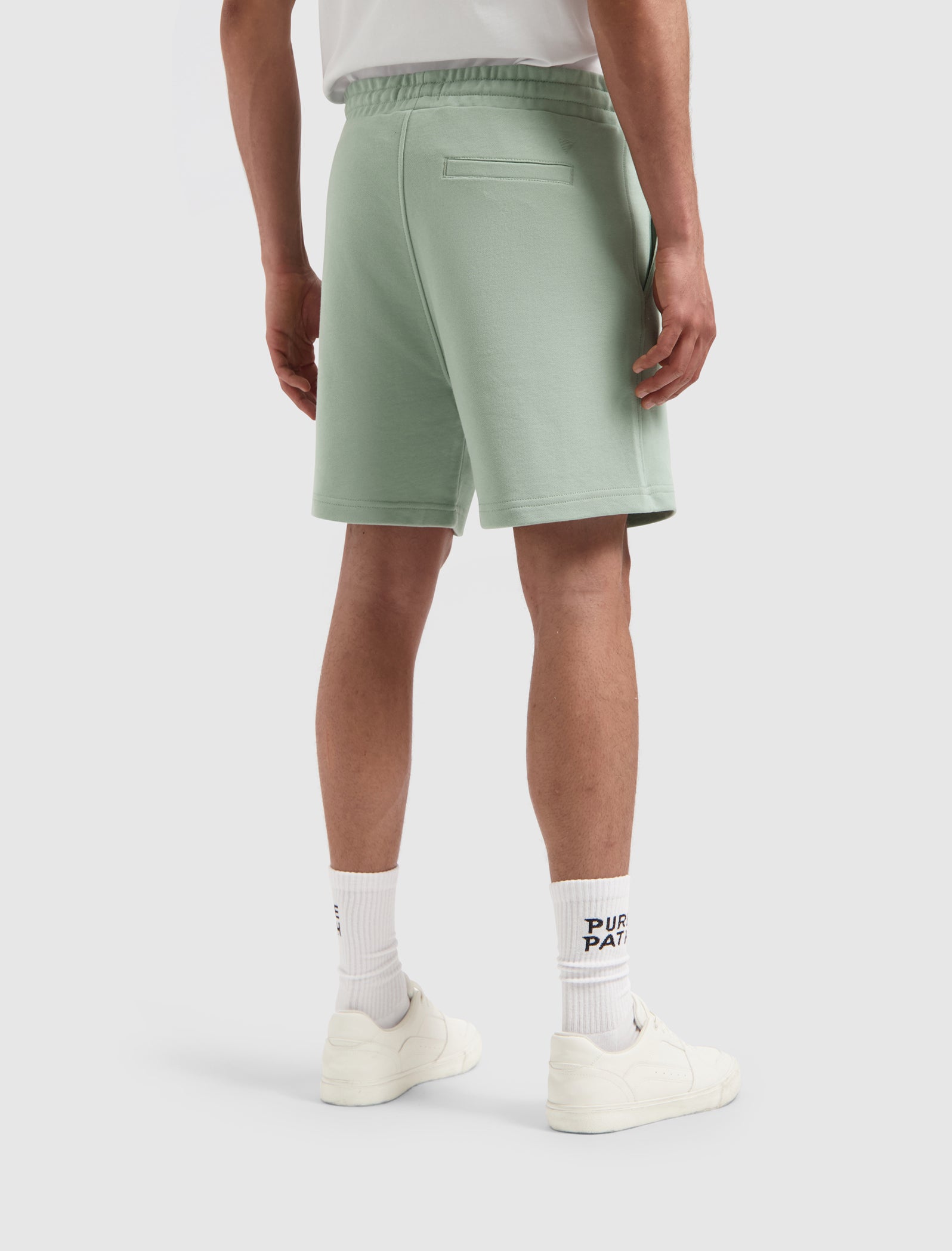 Logo Sweat Shorts | Army Green