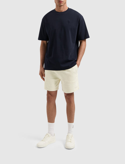 Logo Sweat Shorts | Ecru