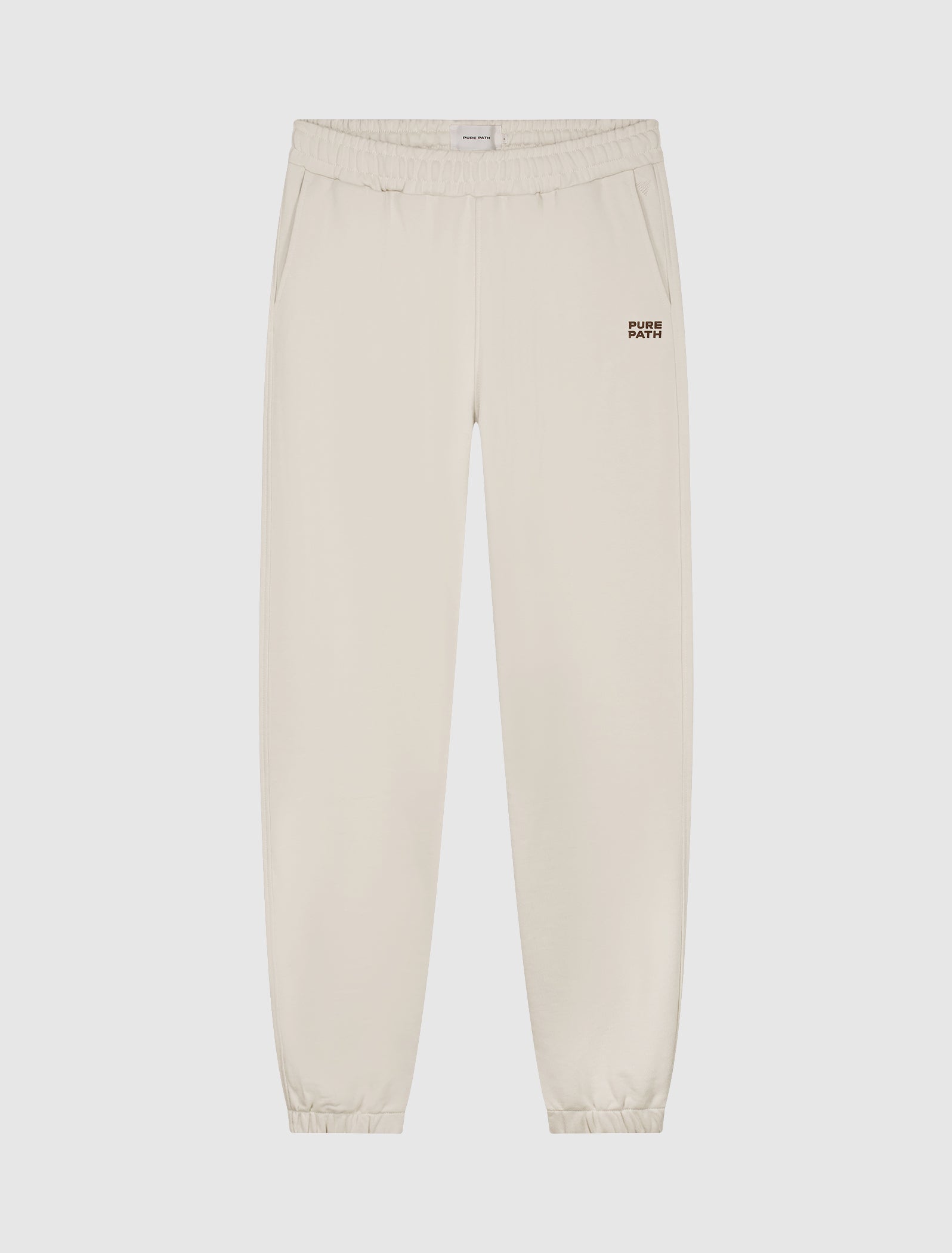 Stacked Logo Sweat Pants | Sand