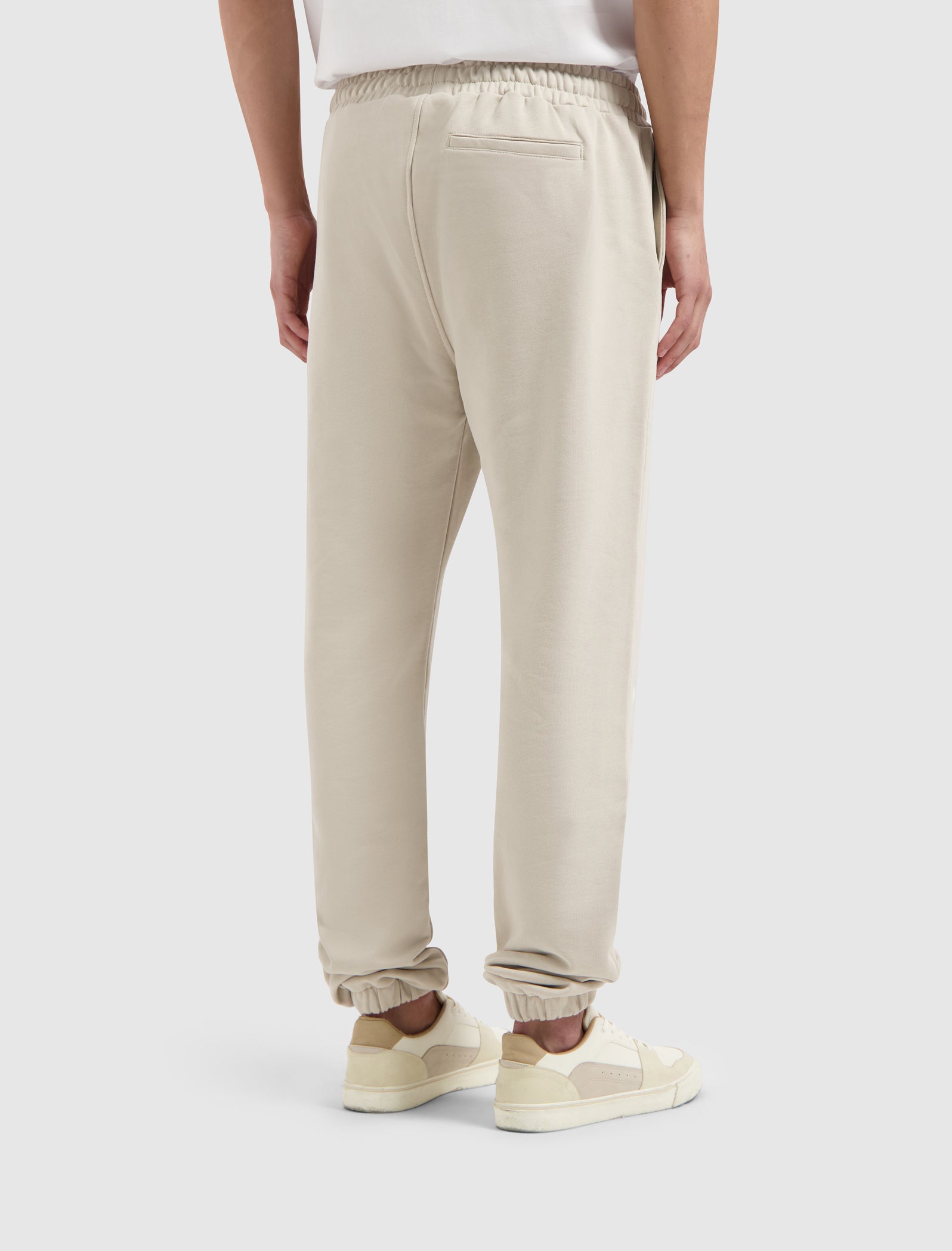 Stacked Logo Sweat Pants | Sand
