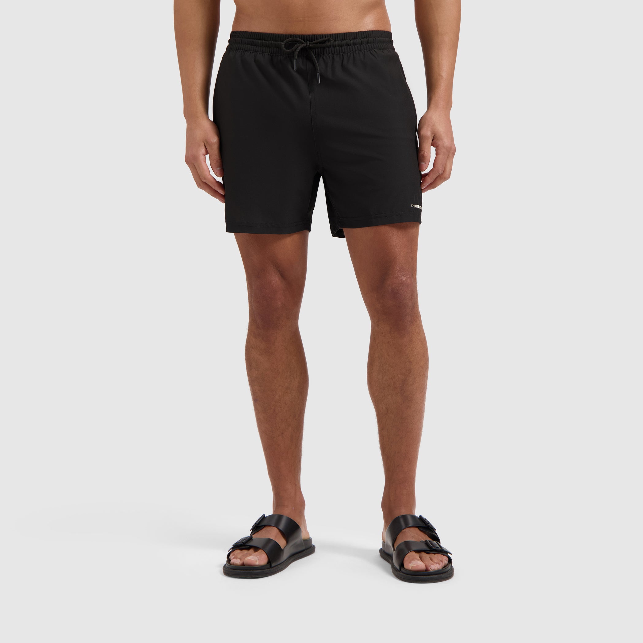 Logo Swim Shorts | Black