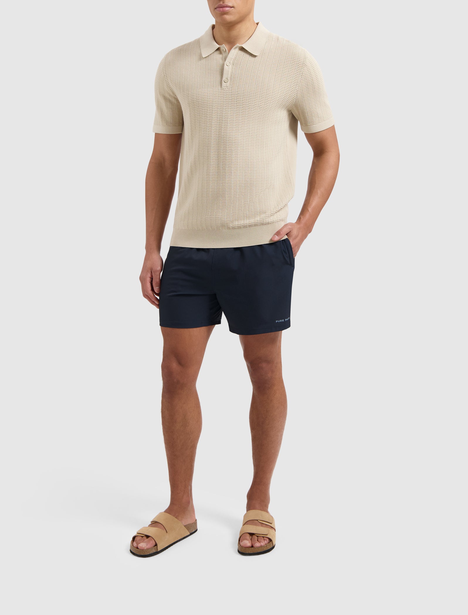 Logo Swim Shorts | Navy