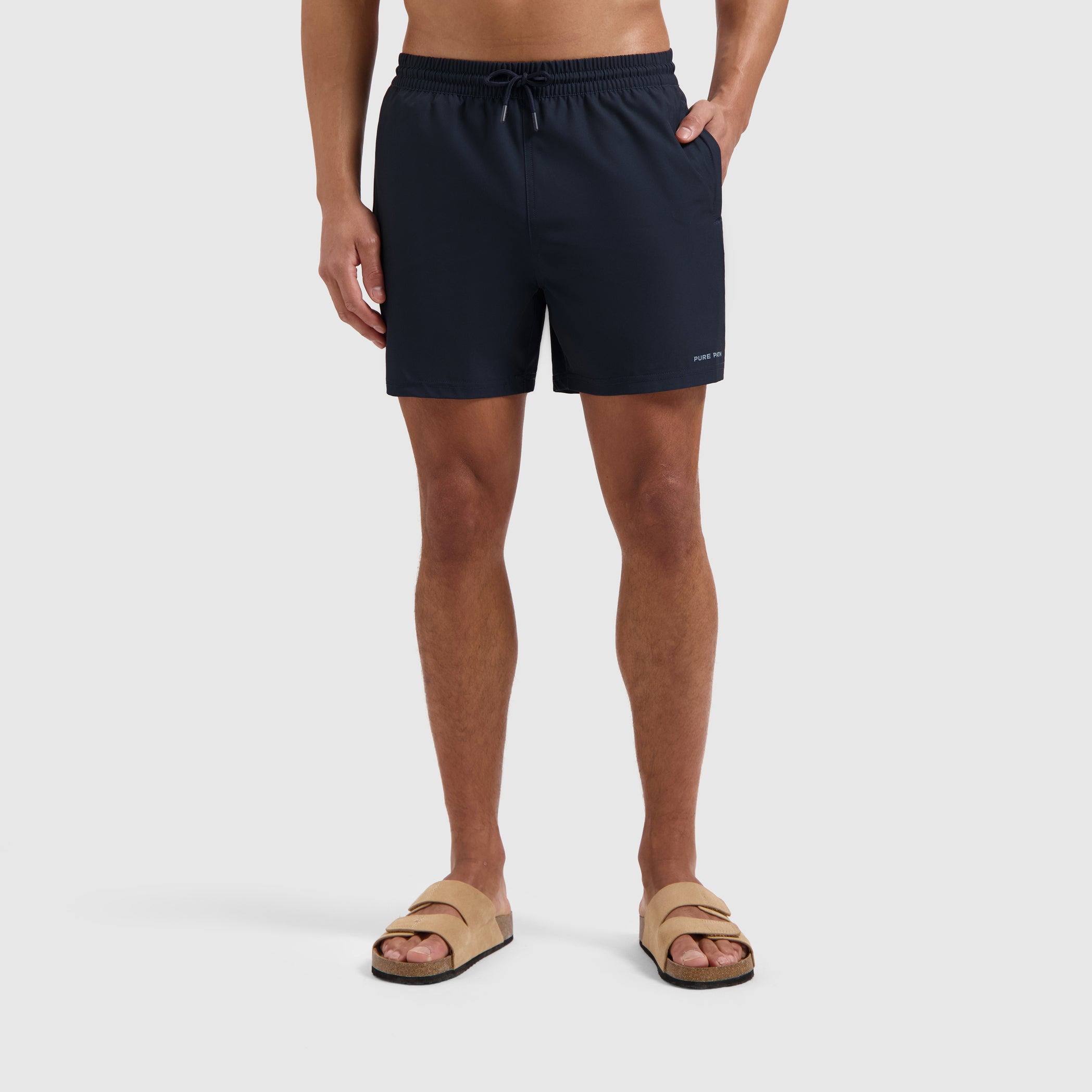 Logo Swim Shorts | Navy