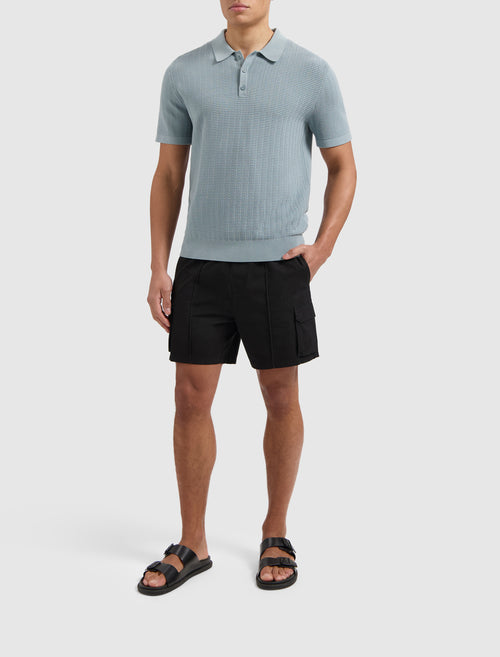 Regular fit Cargo Shorts | Black