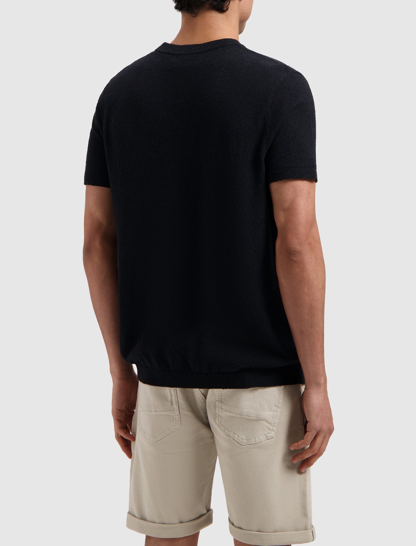 Terry T-shirt | Black