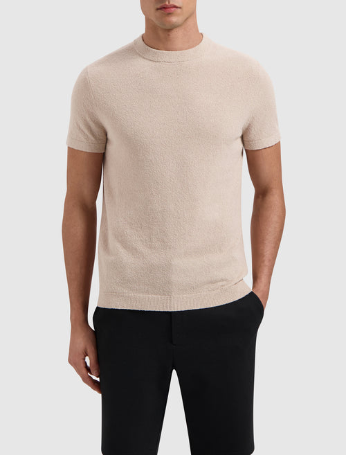 Terry T-shirt | Sand