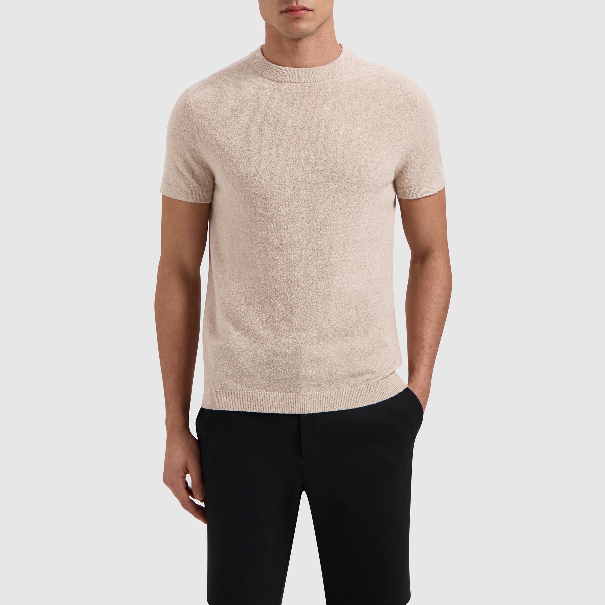 Terry T-shirt | Sand