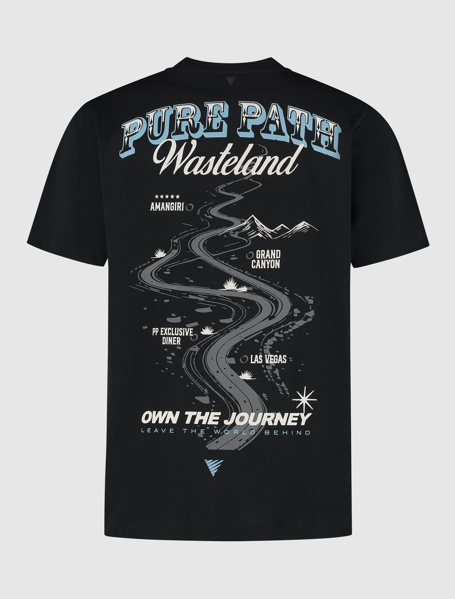 Wasteland Road T-shirt | Black