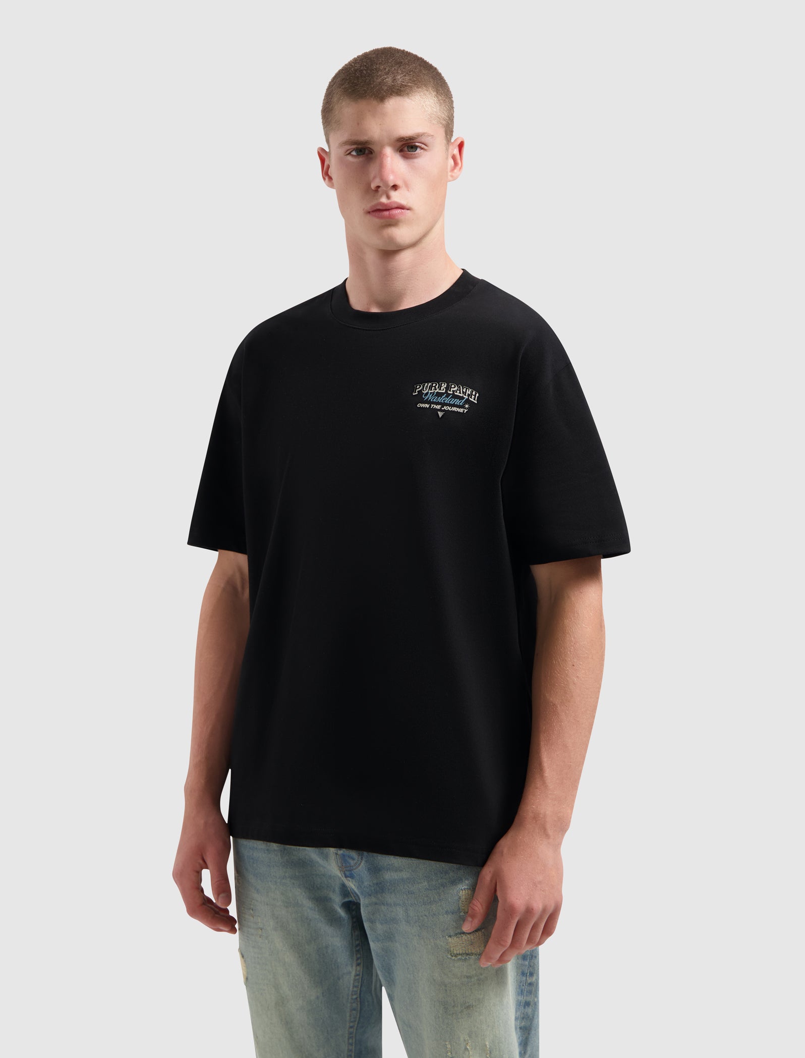 Wasteland Road T-shirt | Black