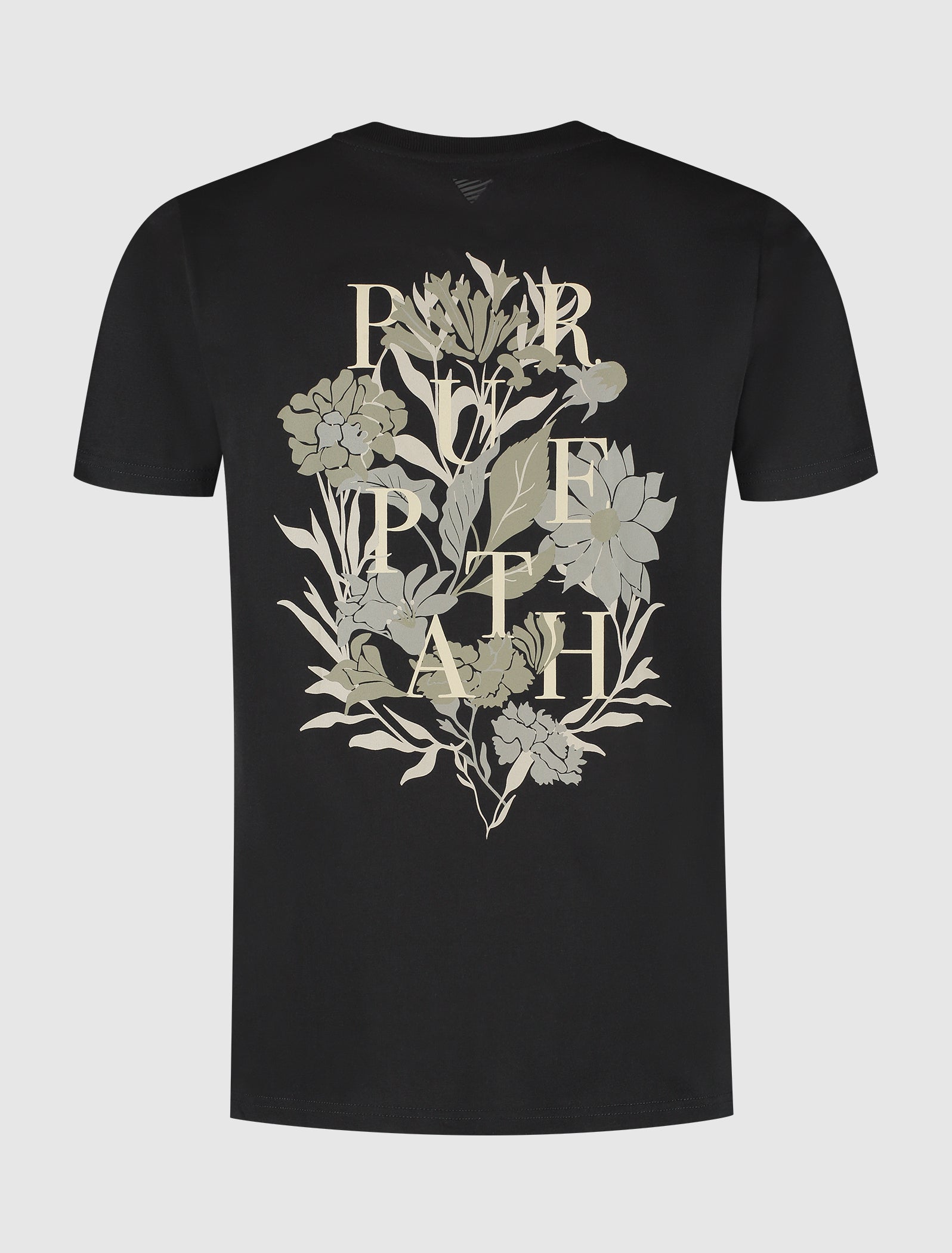 Flowers Echoes T-shirt | Black