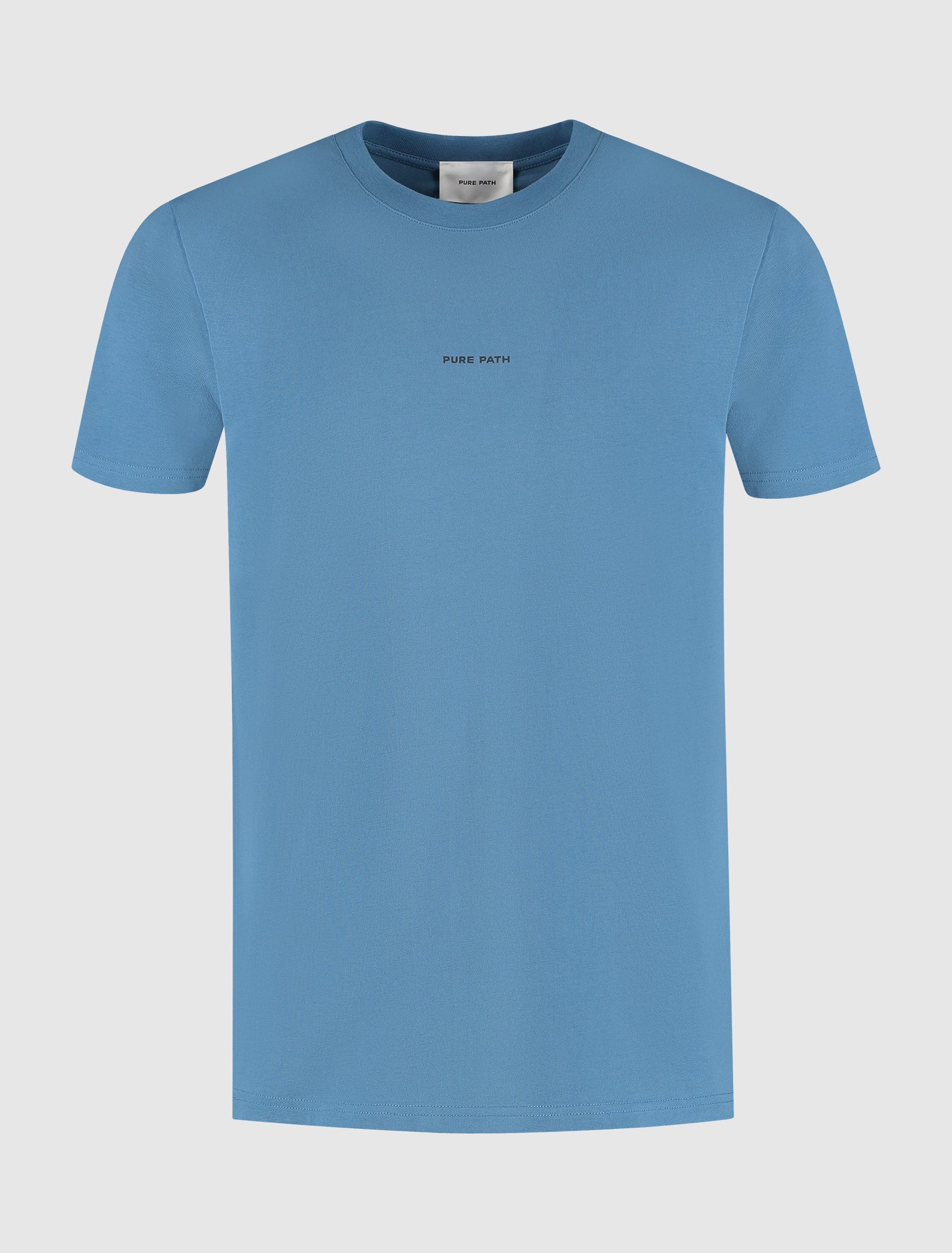 Flowers Echoes T-shirt | Blue Grey