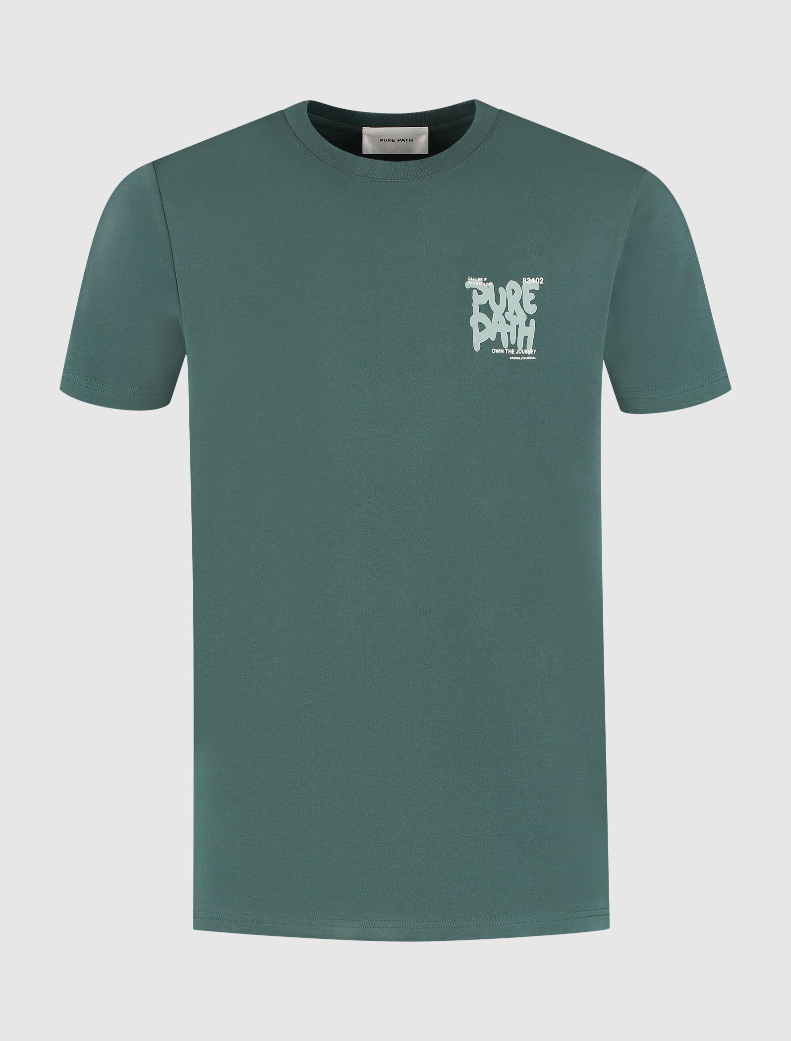 Wasteland Journey T-shirt | Dark Green