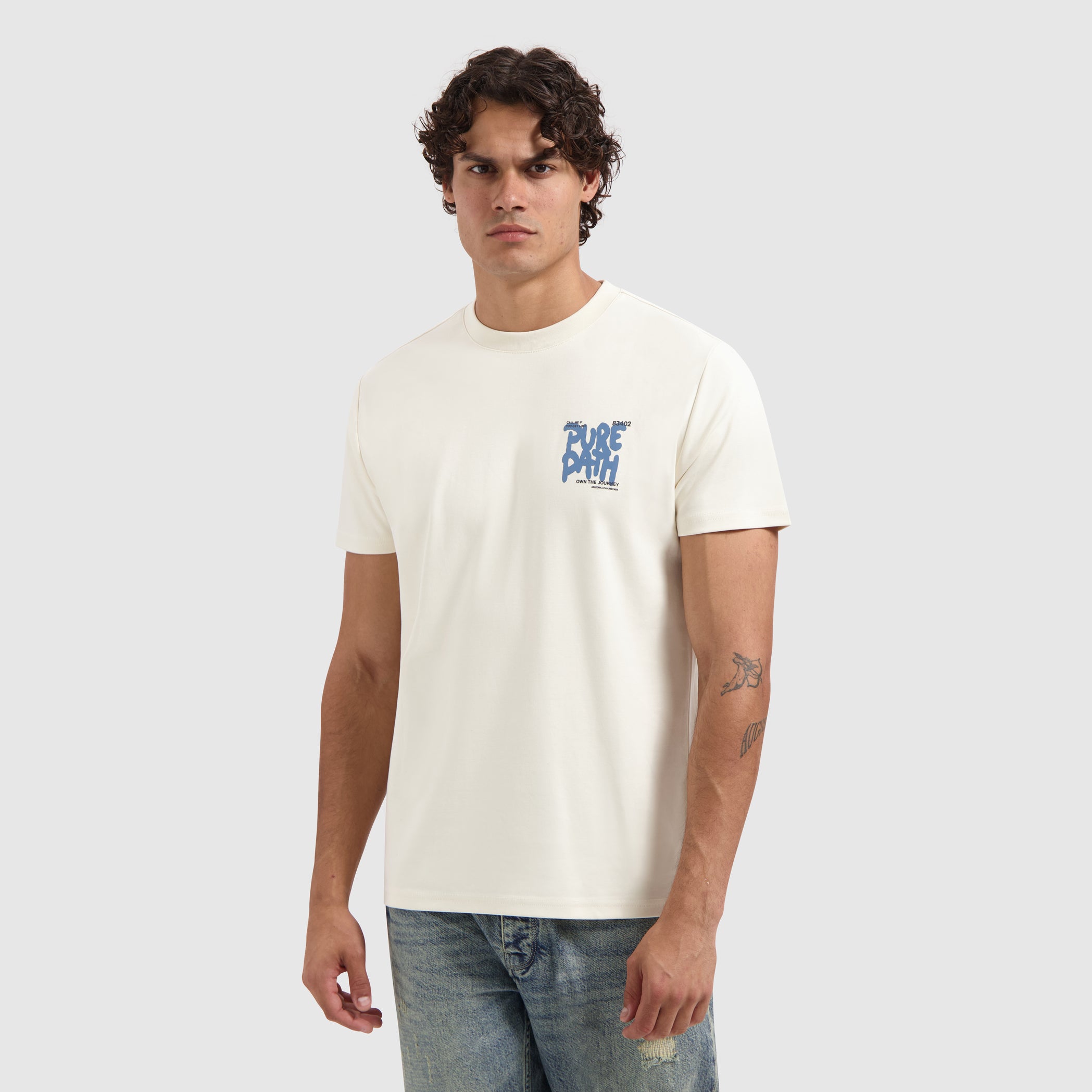 Wasteland Journey T-shirt | Ecru