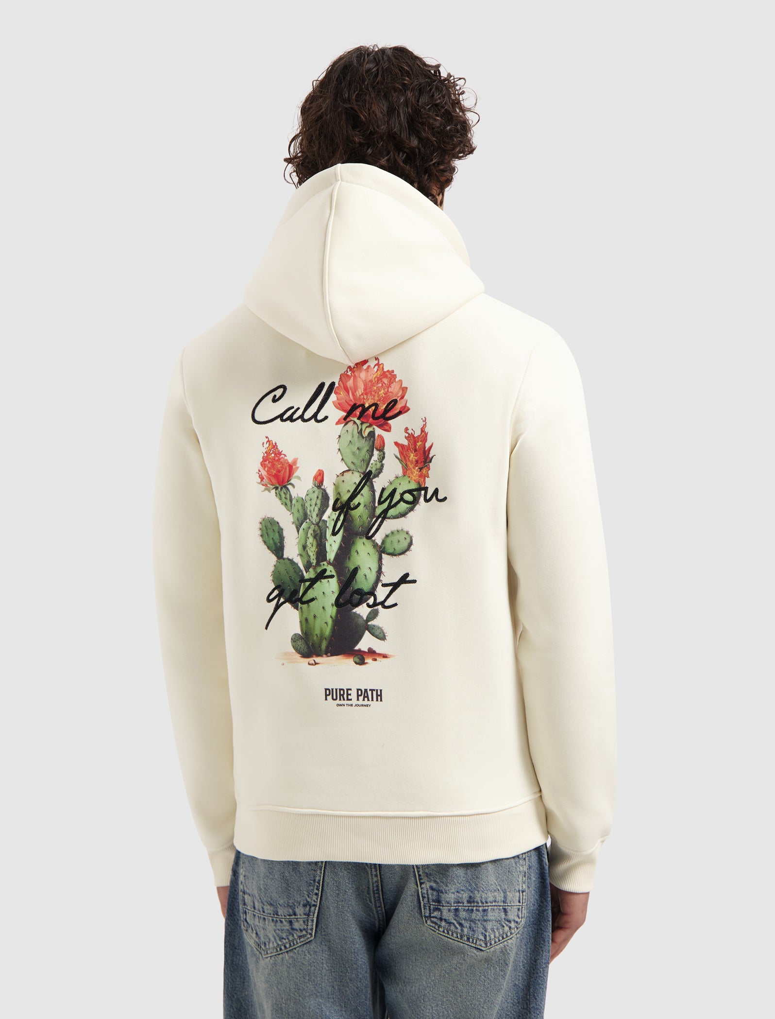 Call Me If You Get Lost Hoodie | Ecru