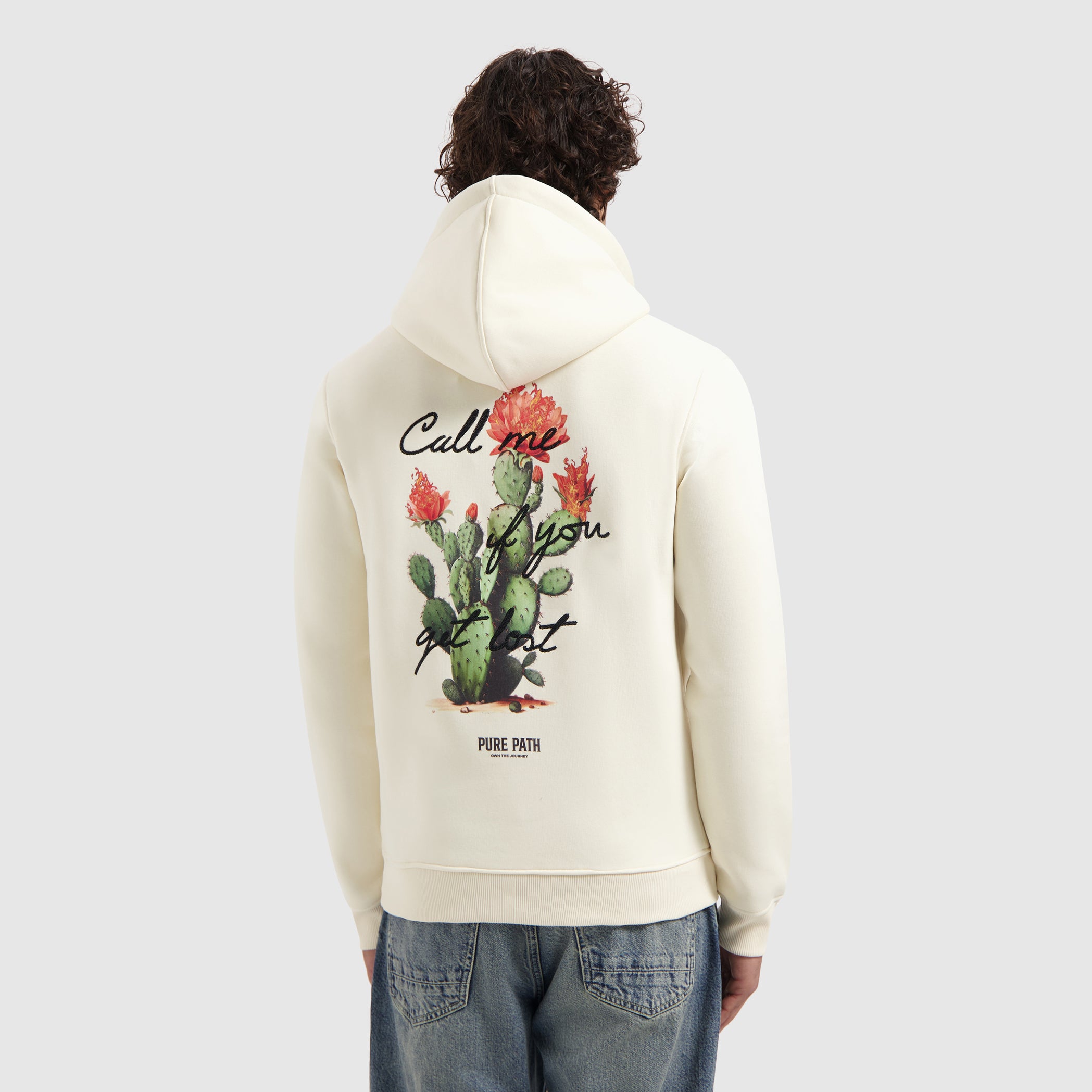 Call Me If You Get Lost Hoodie | Ecru