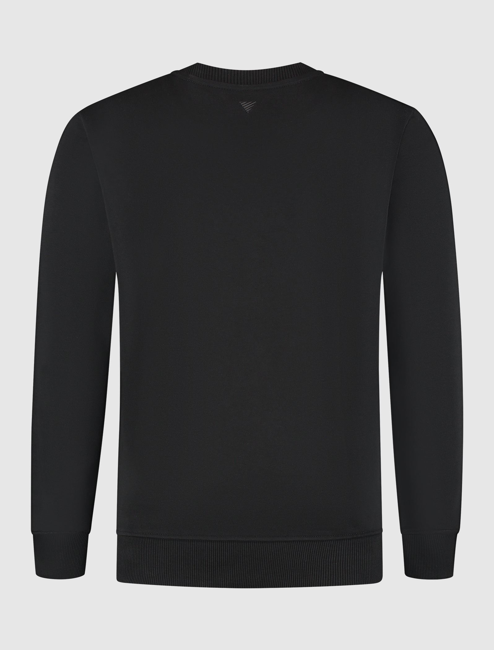 Stacked Logo Sweater | Black