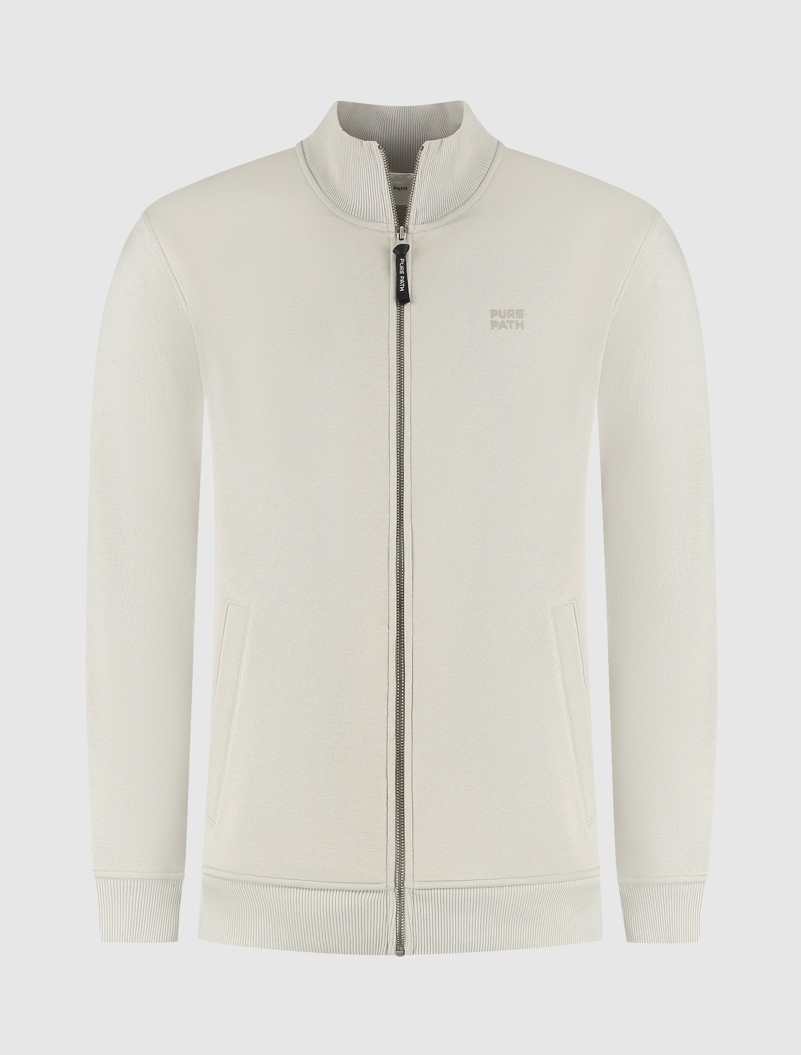 Stacked Logo Full-zip Sweater | Kit