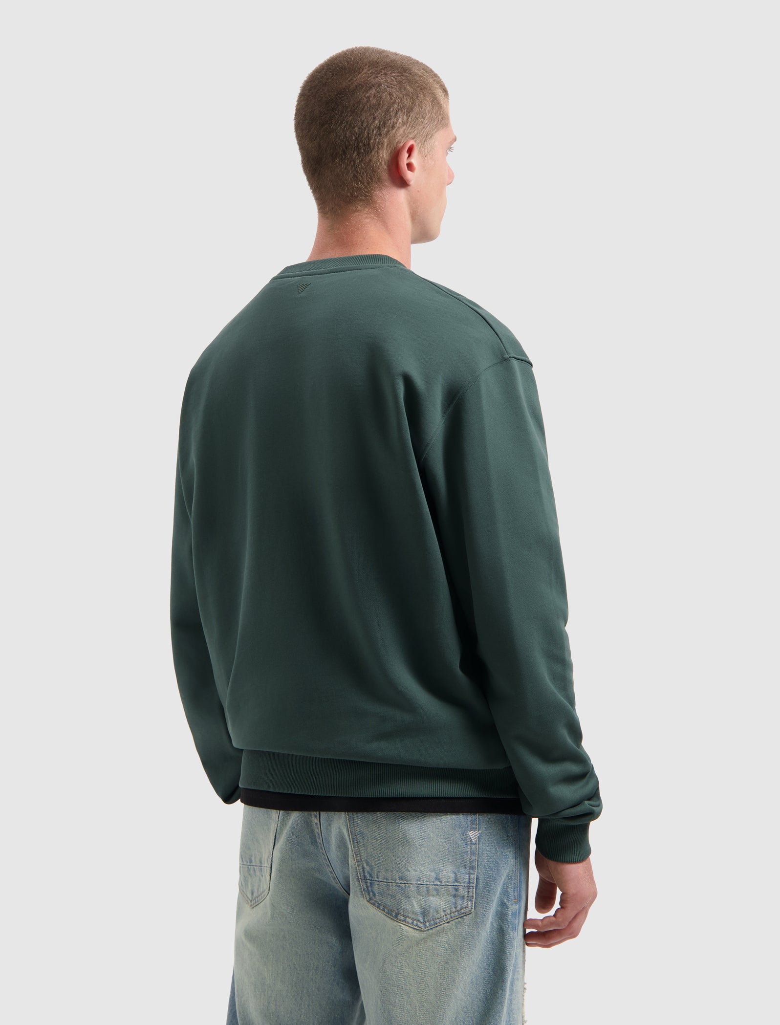 Sideline Wordmark Sweater | Dark Green