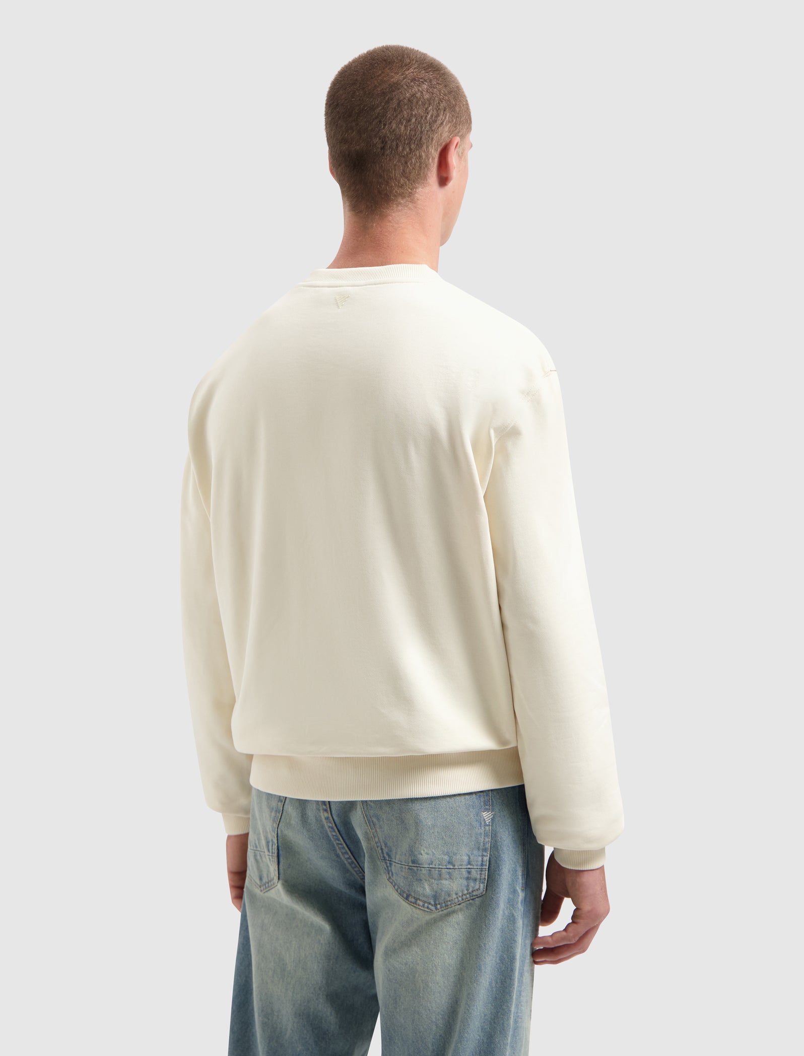 Sideline Wordmark Sweater | Ecru