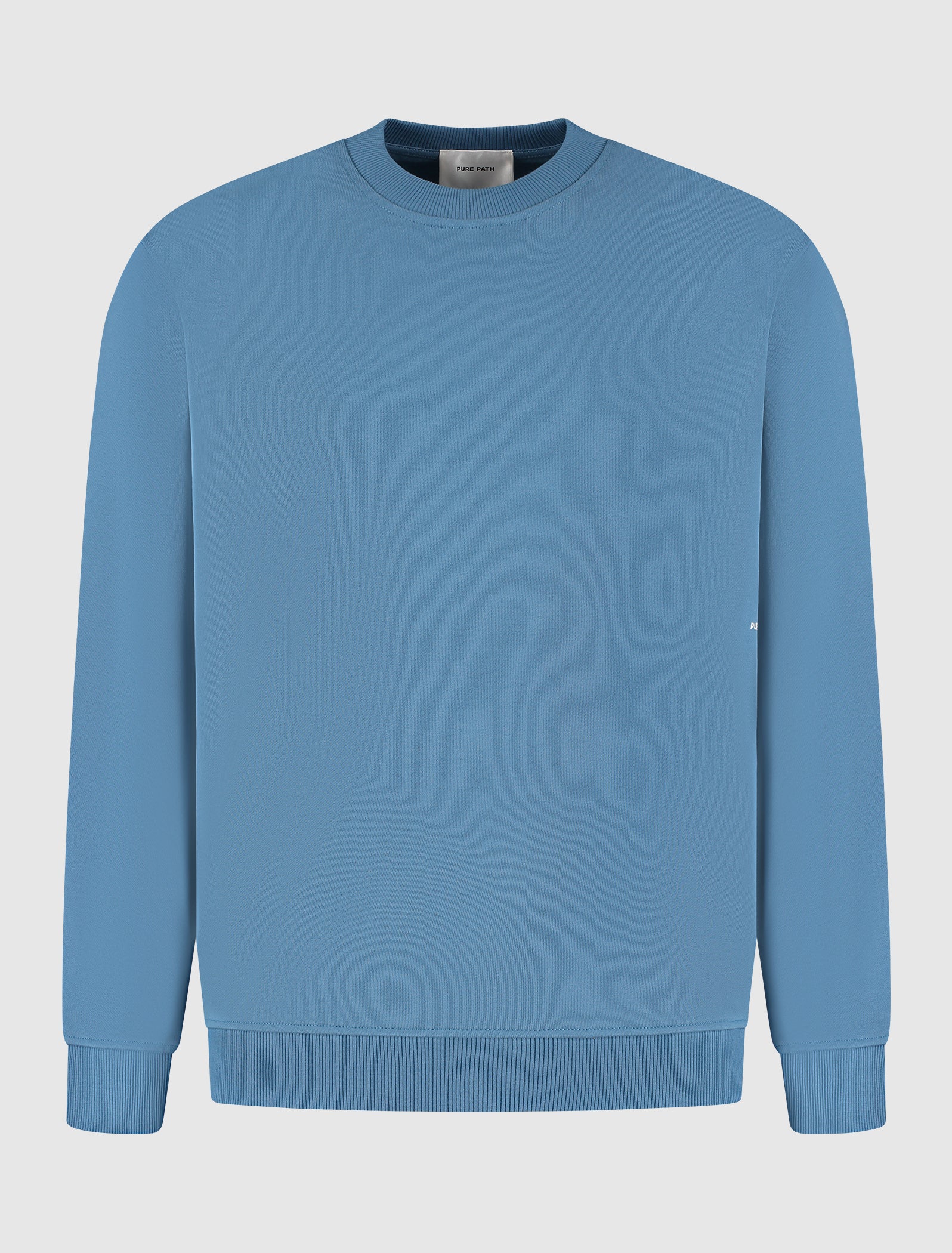 Sideline Wordmark Sweater | Blue Grey