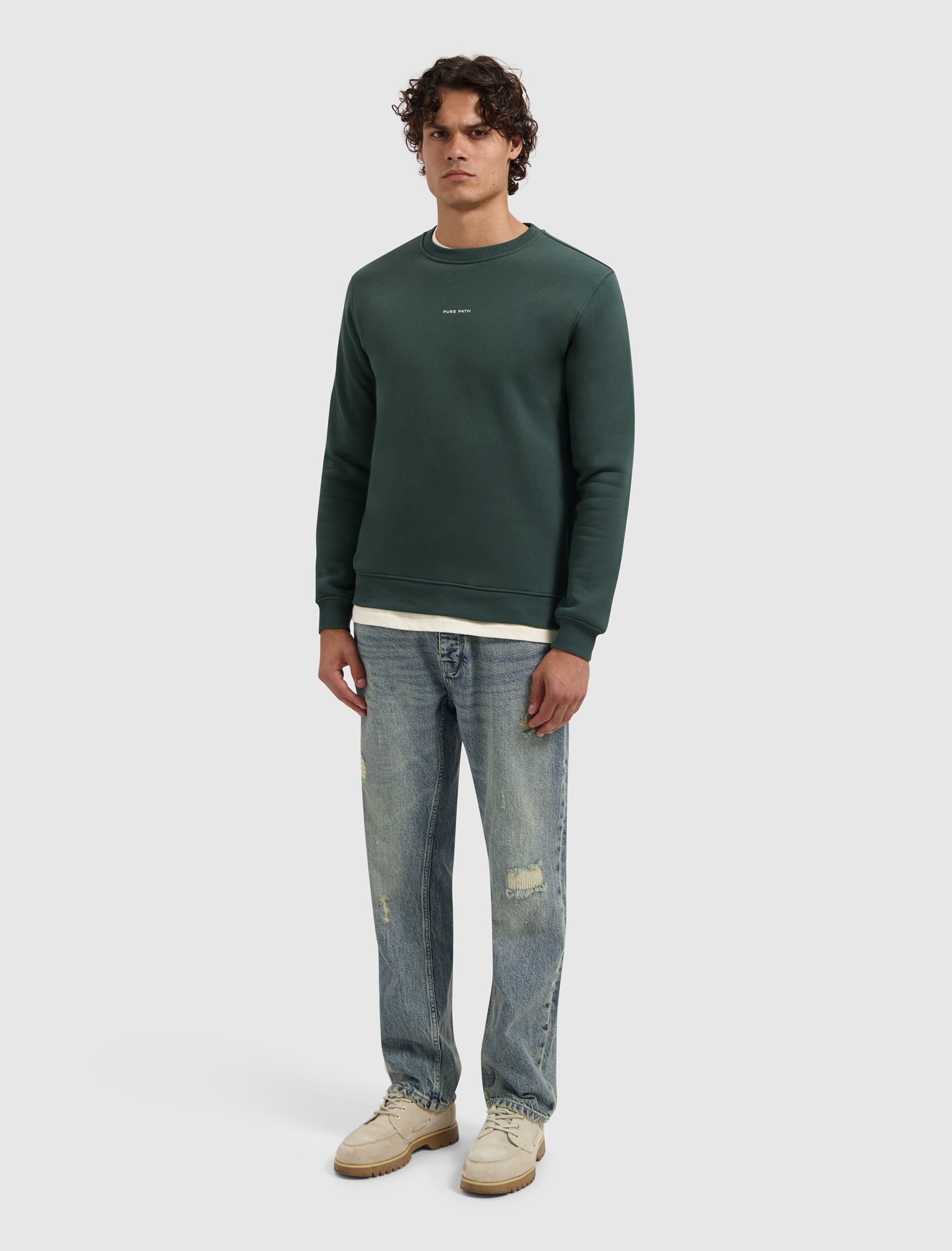 Bouquet Sweater | Dark Green
