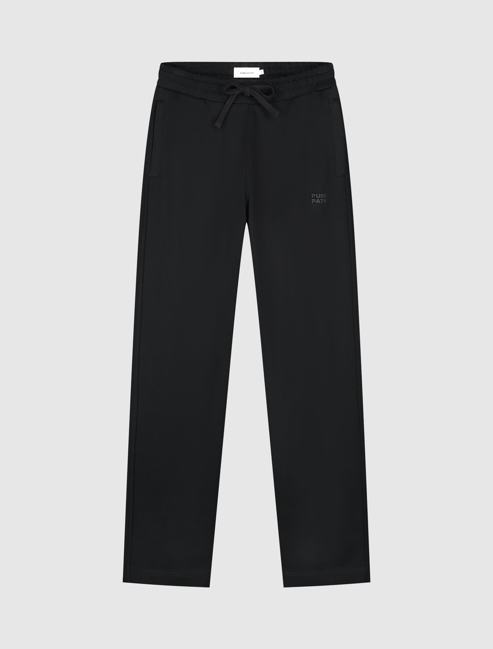 Stacked Logo Sweat Pants | Black