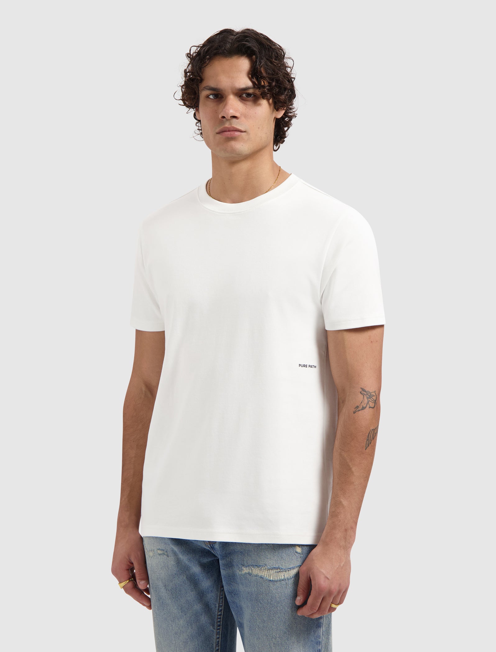 Sideline Wordmark T-shirt | Off White