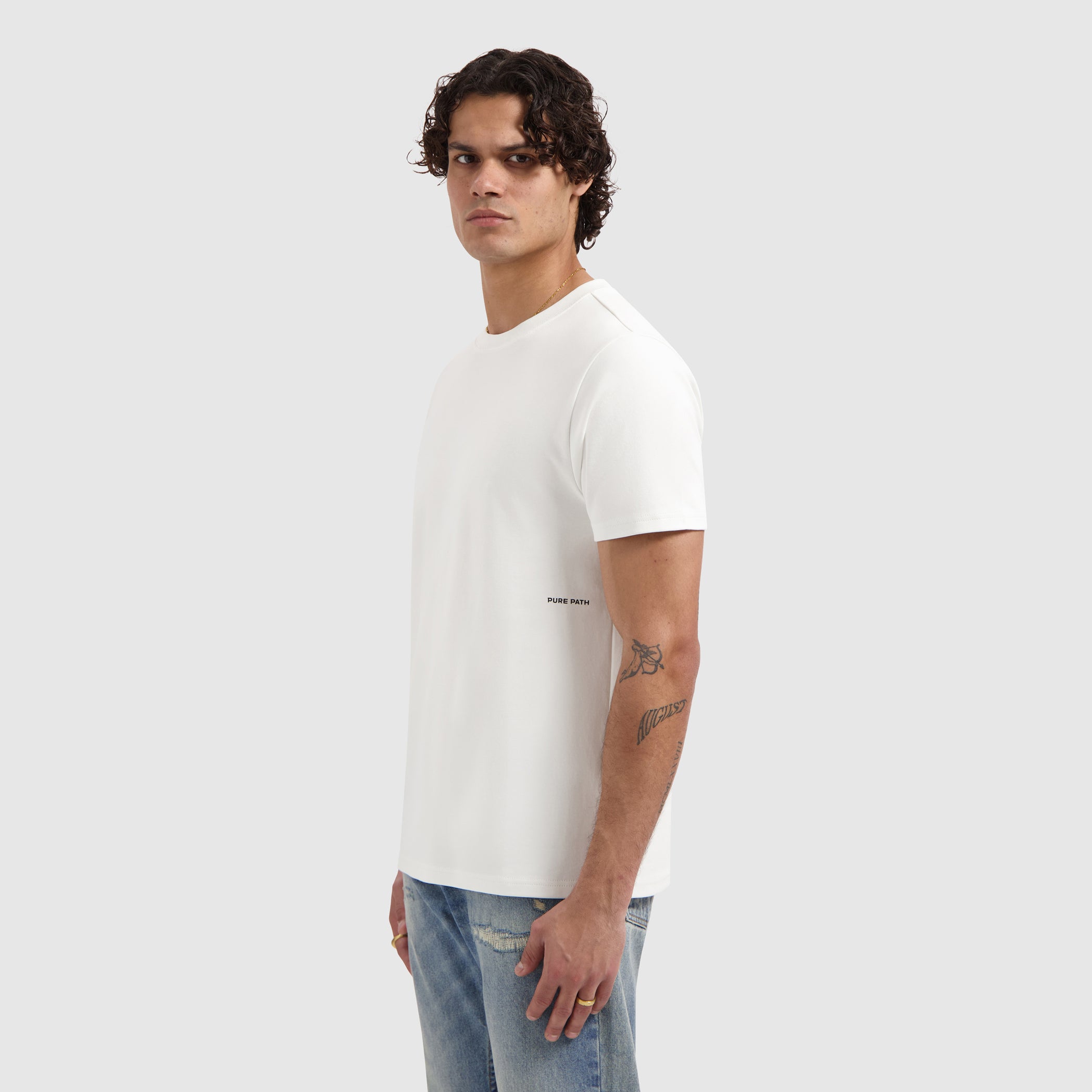 Sideline Wordmark T-shirt | Off White