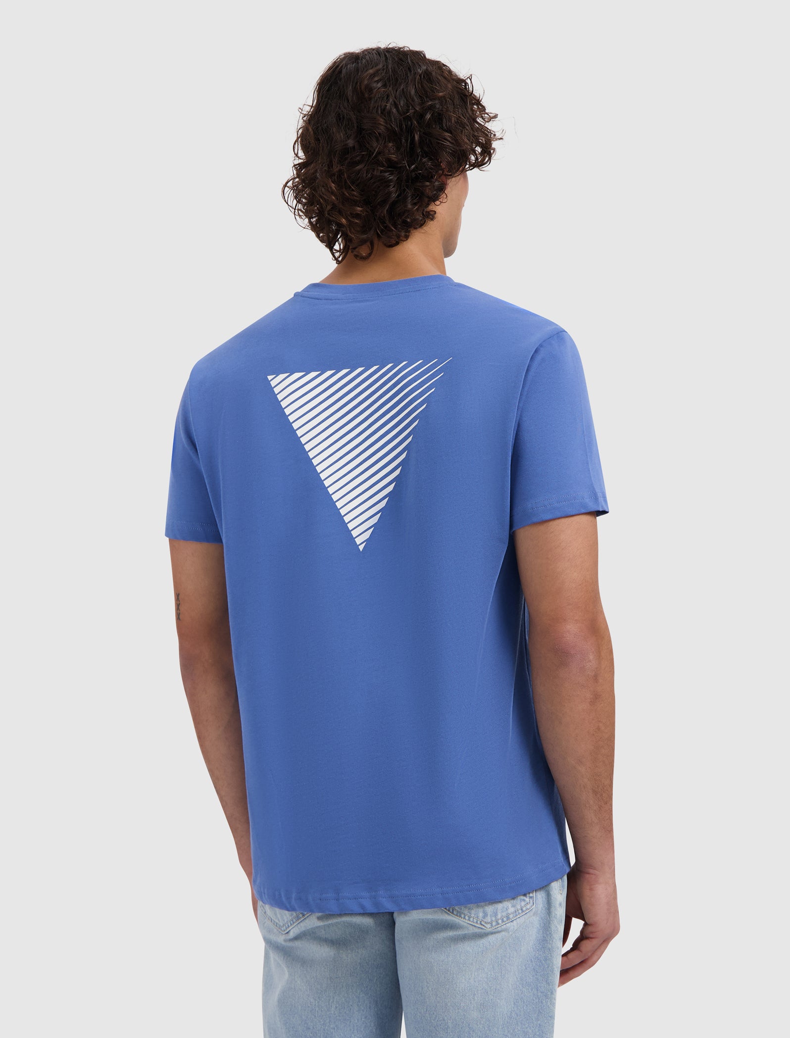 Essential Logo T-shirt | Faded Cobalt