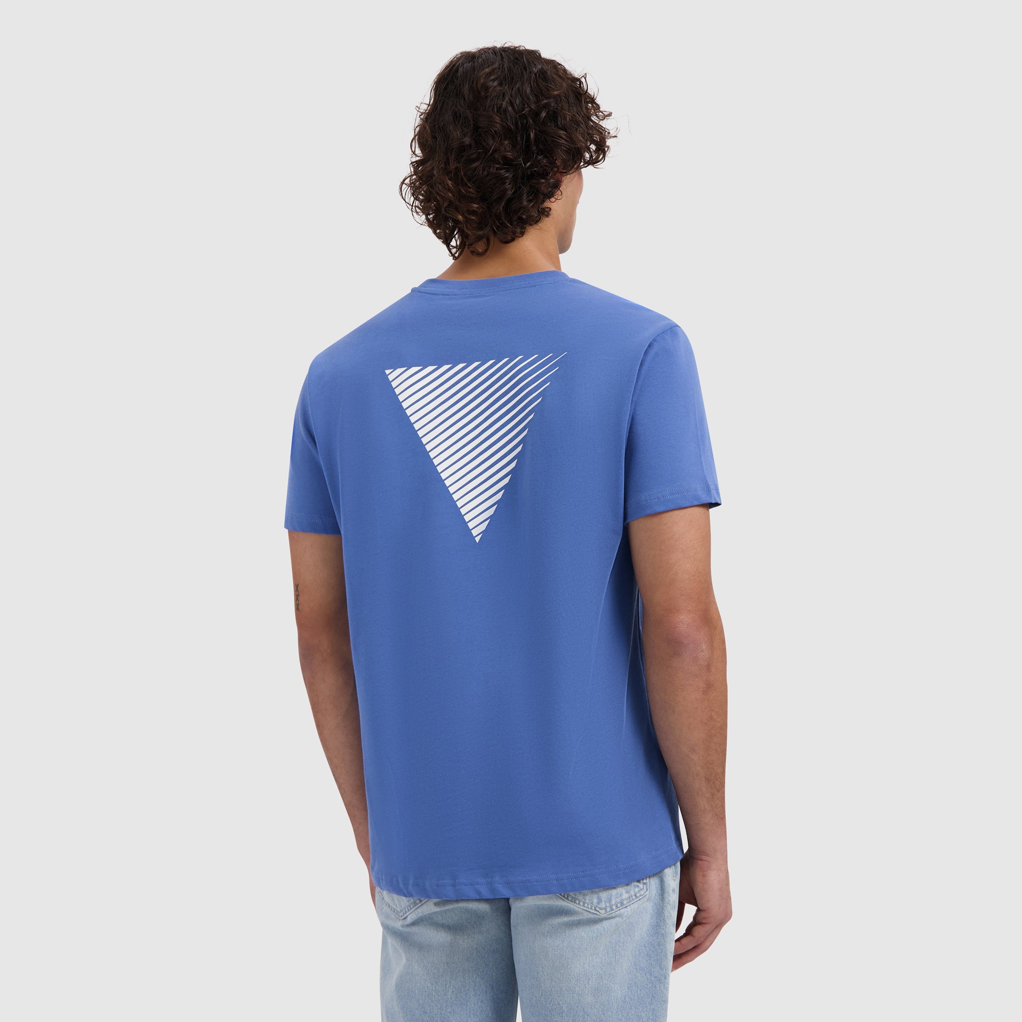Essential Logo T-shirt | Faded Cobalt