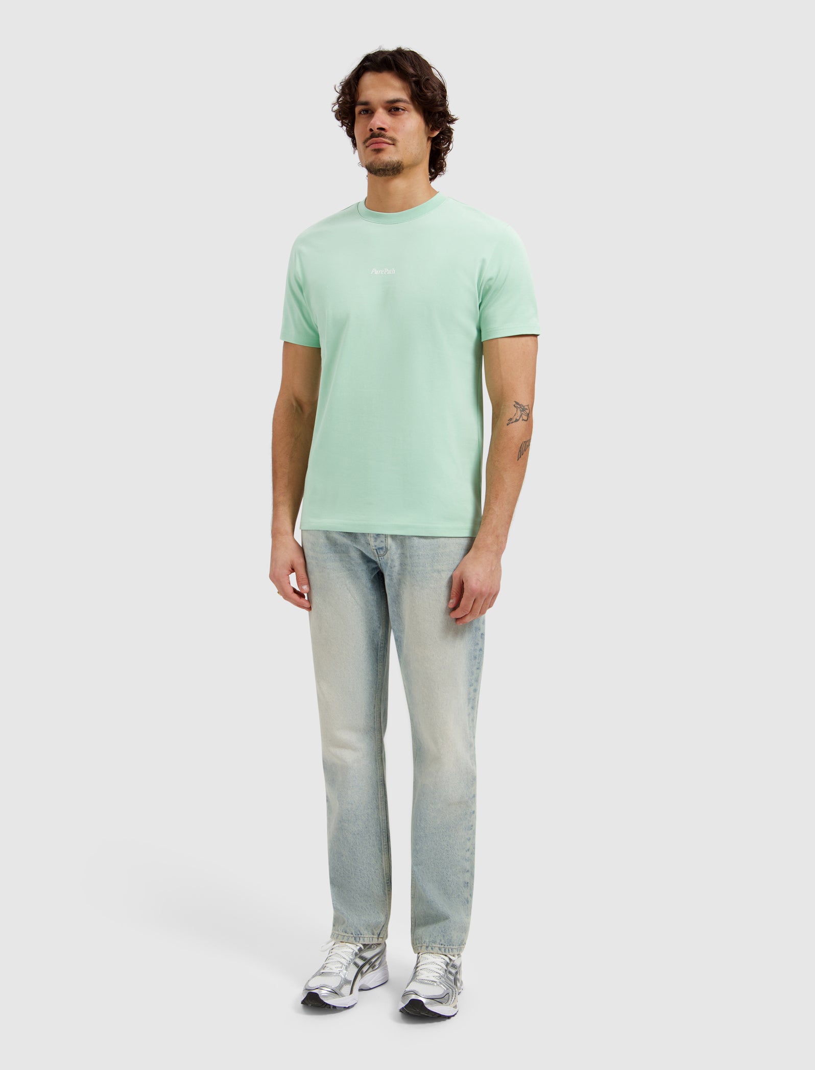 Bold Emblem T-shirt | Mint