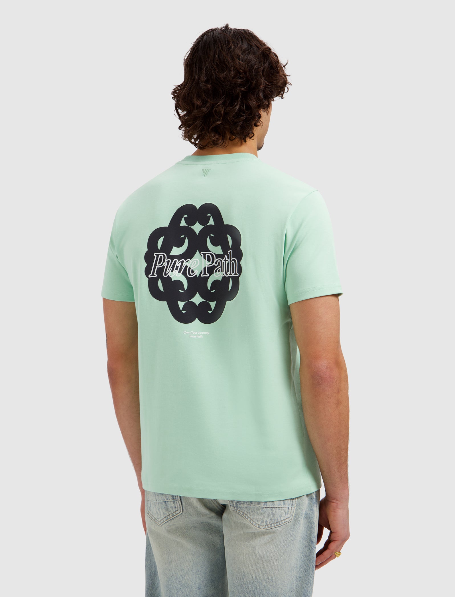 Bold Emblem T-shirt | Mint