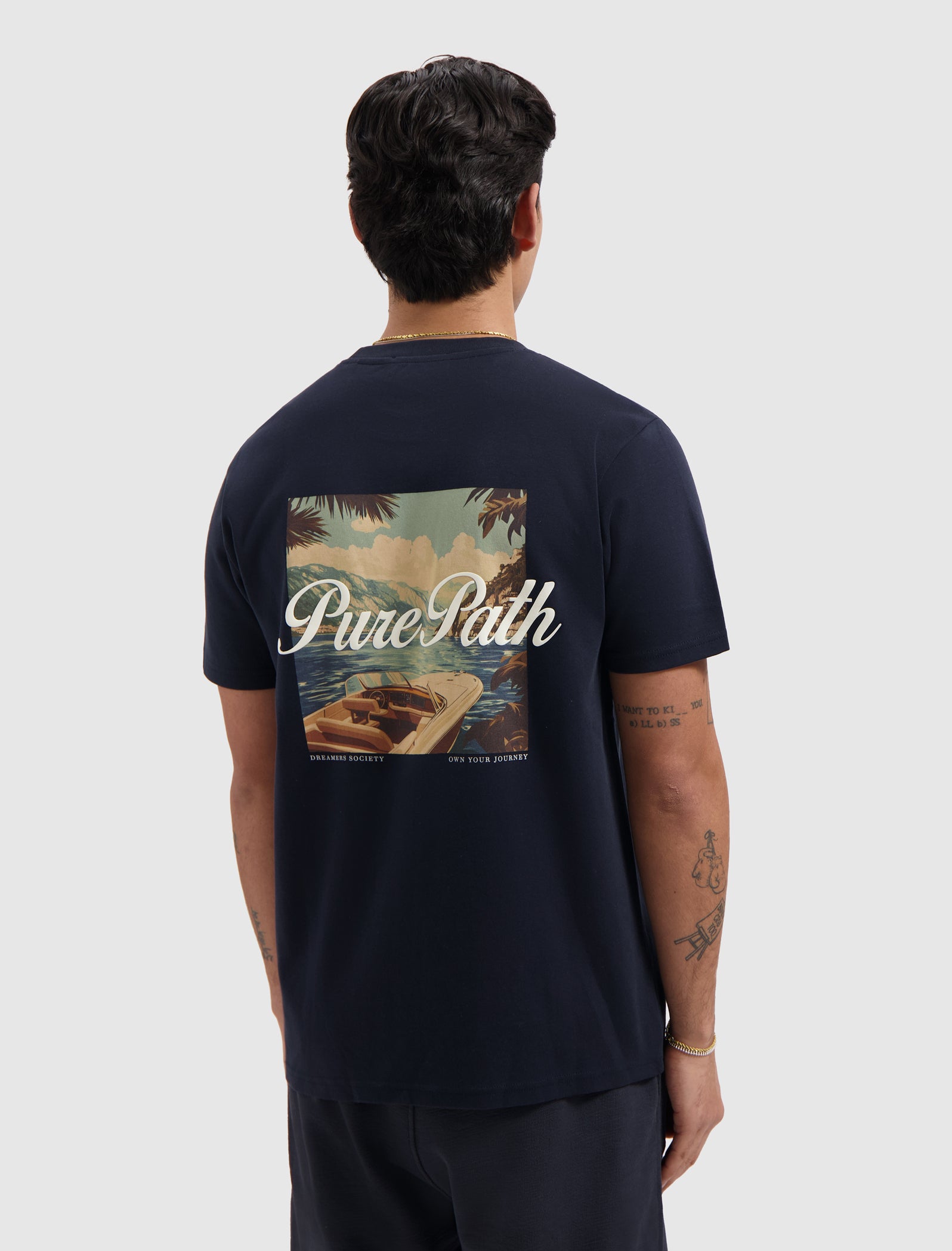 Riva View T-shirt | Dark Navy