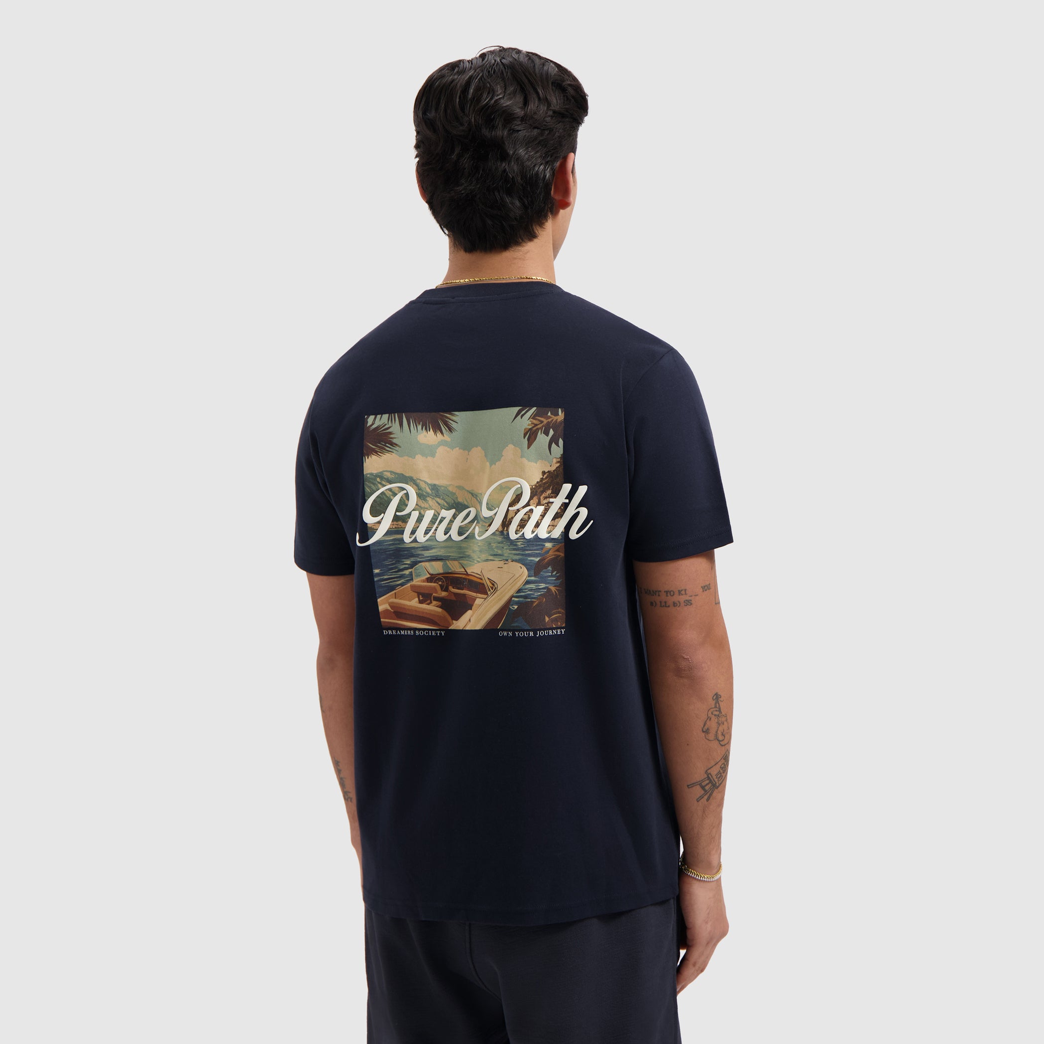 Riva View T-shirt | Dark Navy